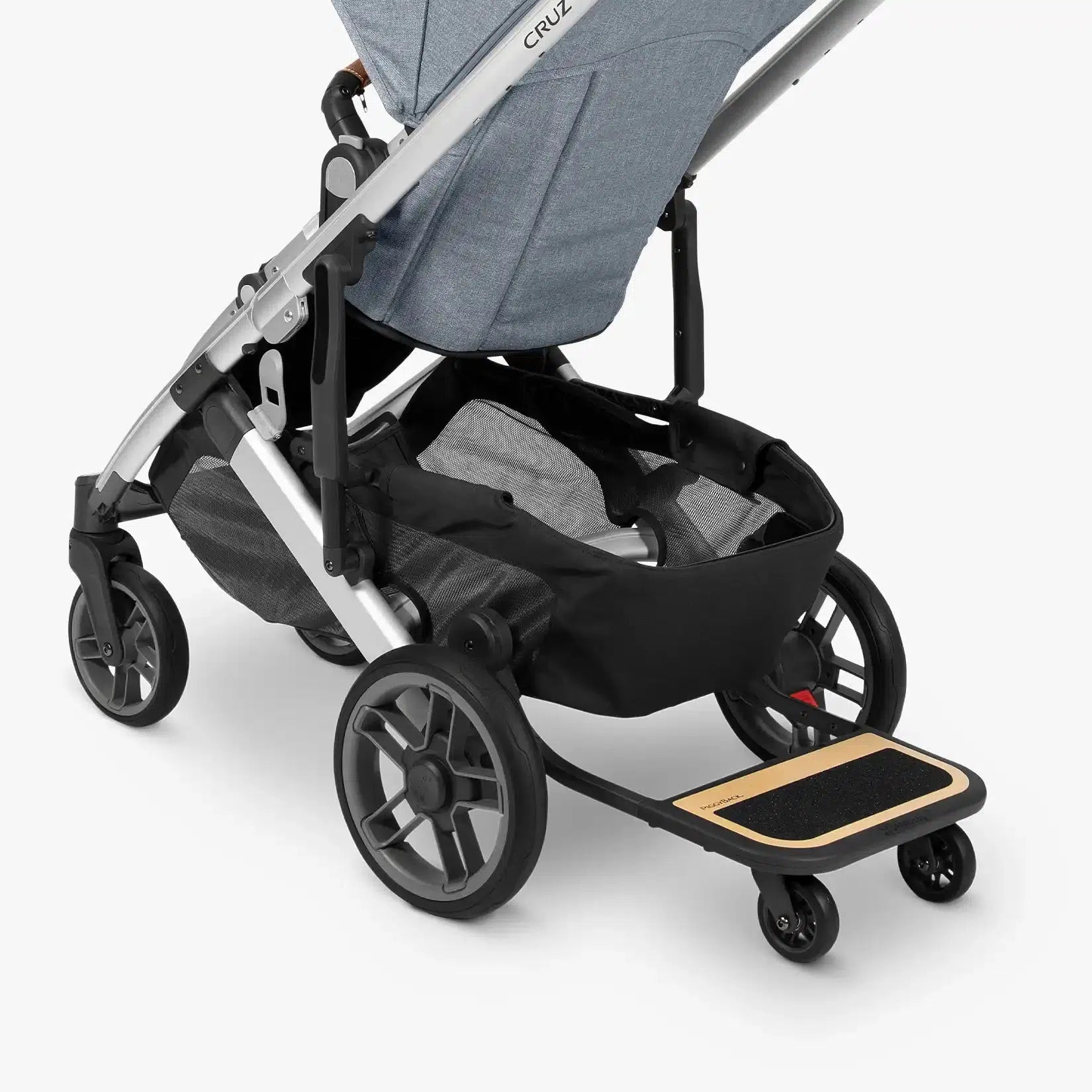 UPPAbaby Piggy Back Board for Cruz V2 Stroller - Universal Ride-On Attachment for Toddlers - Perfect for Shopping, Travel & Outdoor Adventures