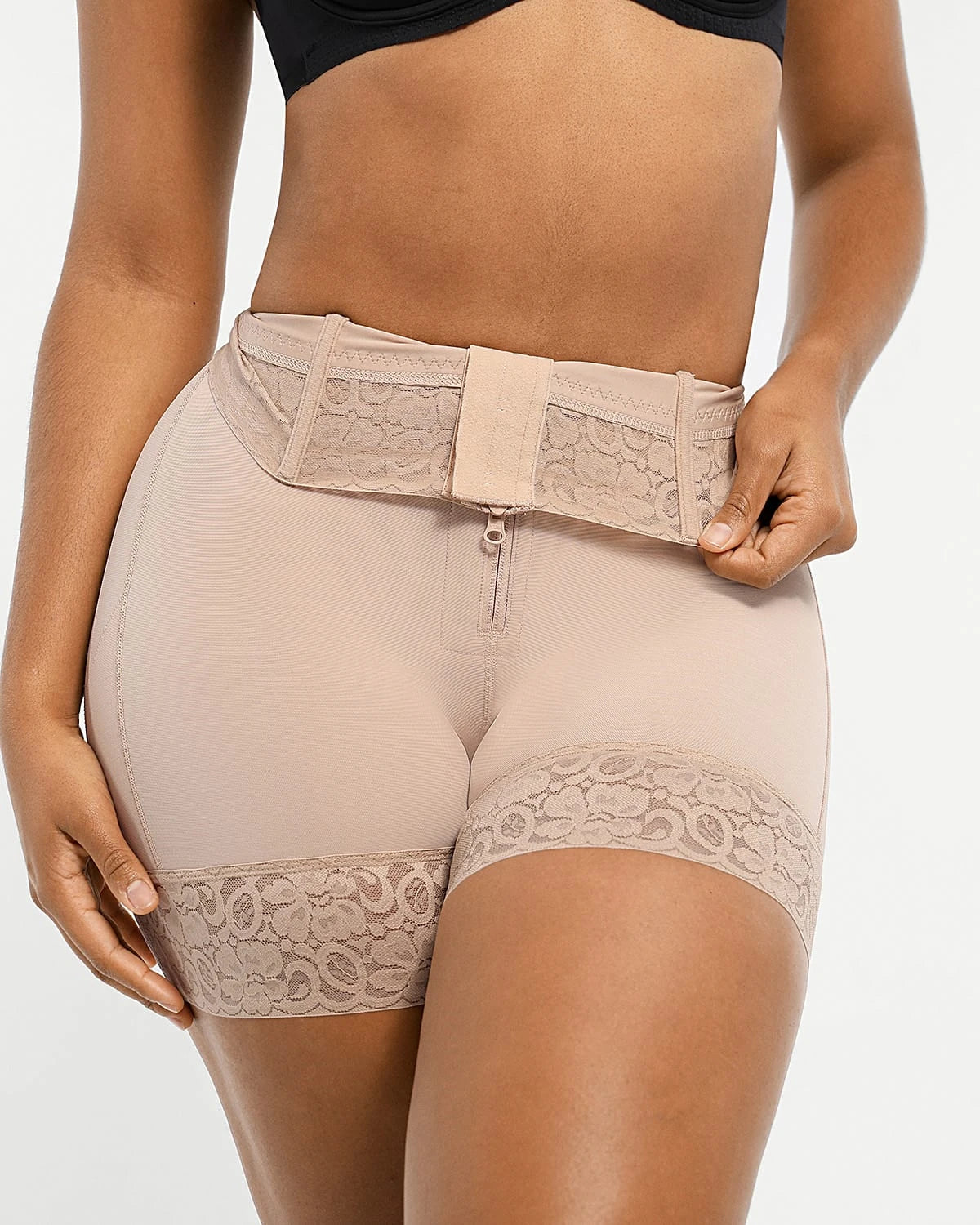 AirSlim® Mid Rise Steel Boned Butt Lifting Shapewear Shorts - Tummy Control & Body Shaper for Women - Perfect for Workout, Dress Wear & Everyday Comfort