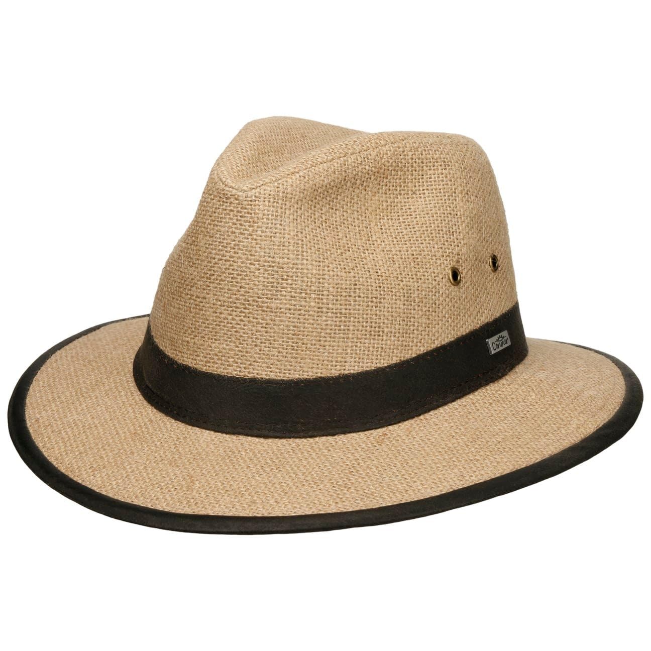 Black Creek Safari Hemp Hat for Men & Women - Breathable Sun Protection Wide Brim Hat for Outdoor Adventures, Hiking, Beach & Travel