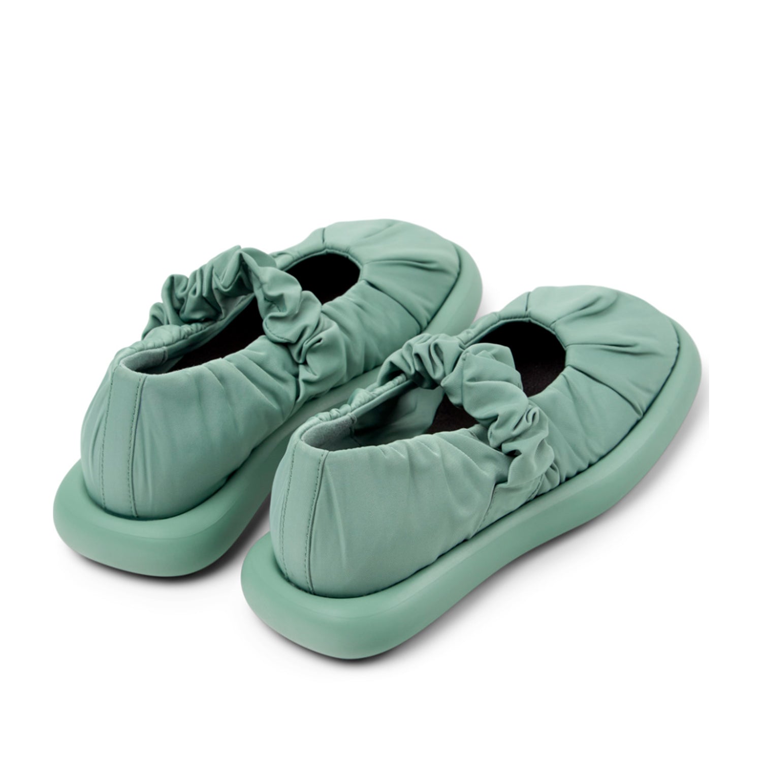 Camper Women's Onda Comfortable Walking Shoes - Lightweight Green Sneakers for Travel, Work & Everyday Wear