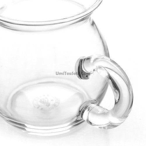 Premium Thick Glass Fair Cup - 12oz Clear Drinking Glass for Coffee, Tea, and Cold Beverages - Perfect for Home, Office, and Restaurant Use