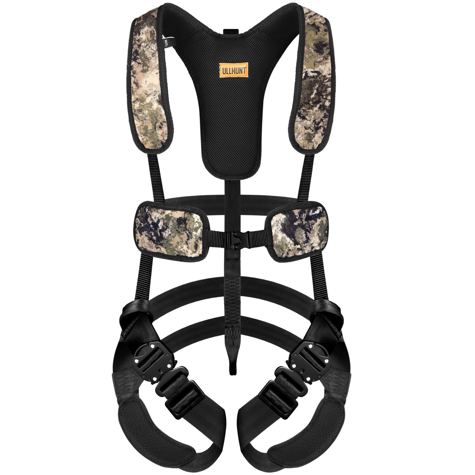 UIIHUNT Tree Stand Safety Harness - Lightweight & Adjustable Hunting Safety Gear for Tree Stands | Perfect for Deer Hunting, Bow Hunting & Outdoor Adventures