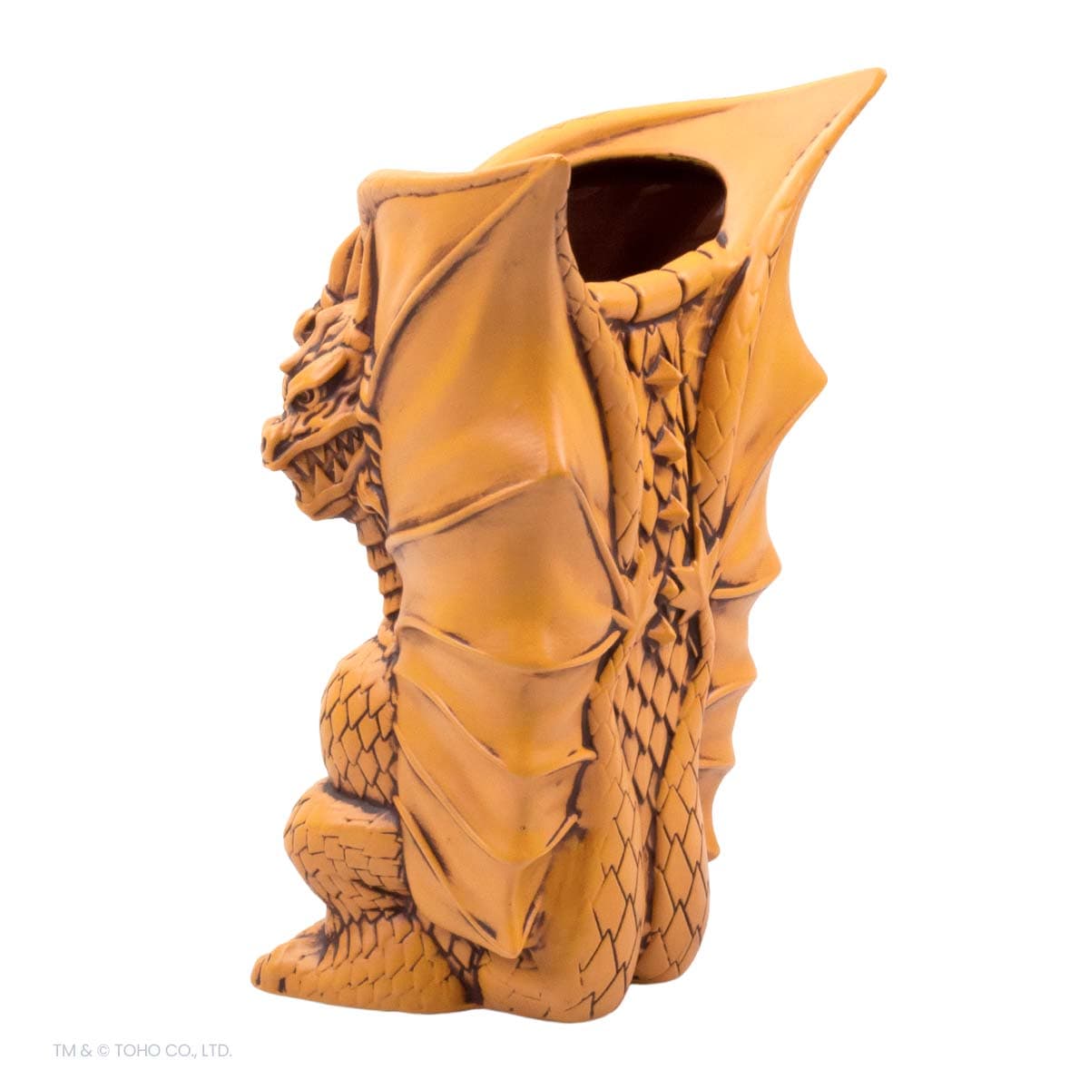 King Ghidorah Tiki Mug - Collectible Godzilla Monster Ceramic Cup for Tropical Cocktails & Home Bar Decor - Perfect for Themed Parties, Anime Fans & Kaiju Lovers