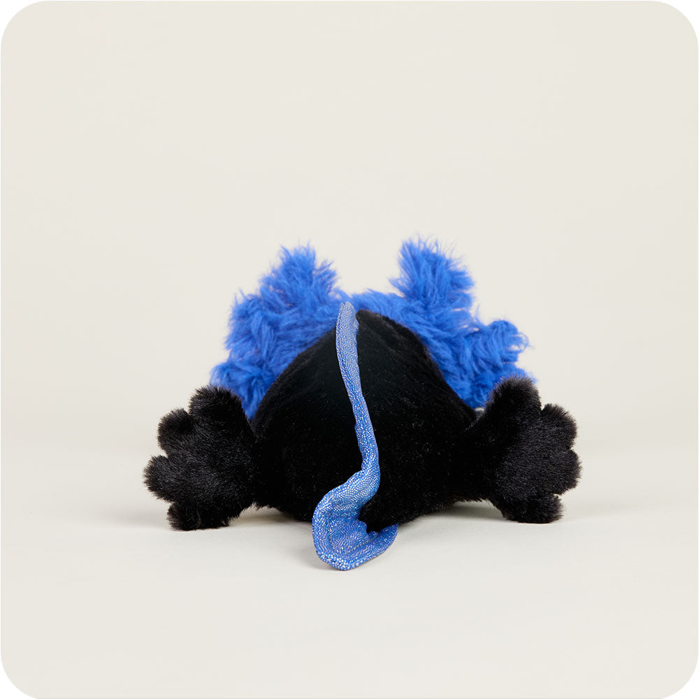 Black Axolotl Warmies Junior - Microwaveable Plush Heating Pad for Kids | Perfect for Bedtime, Anxiety Relief & Cold Weather Comfort