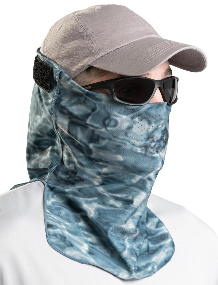 Adjustable Camouflage Face Mask Pro+ UPF 50+ Sun Protection - Breathable Outdoor Hunting & Fishing Gear for Men & Women - Perfect for Hiking, Camping, and Tactical Activities