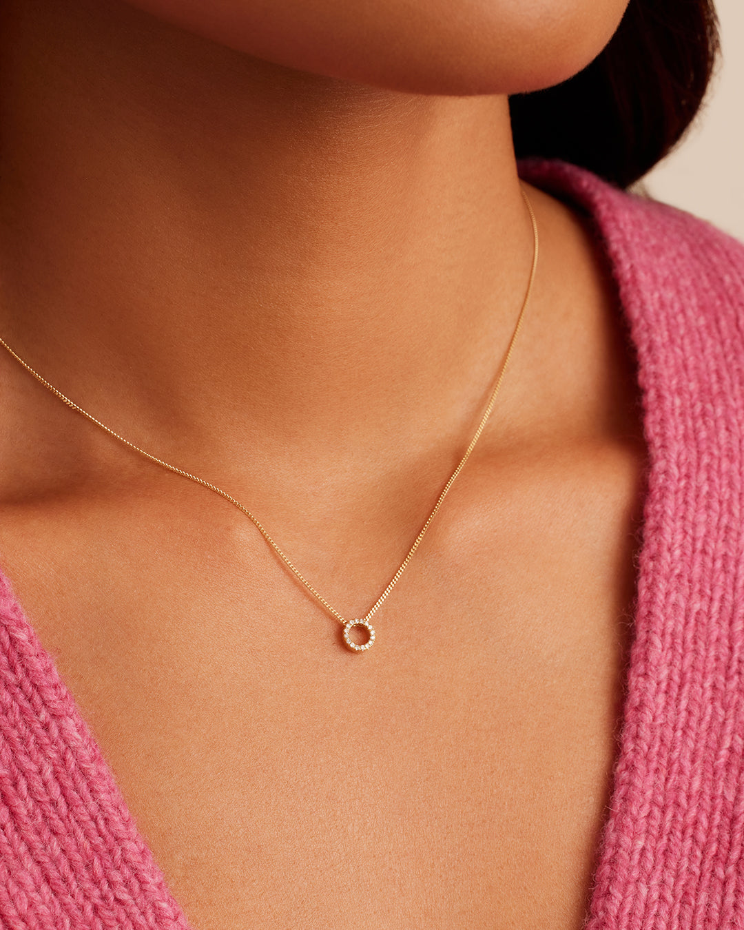 Diamond Alphabet Necklace - Personalized Initial Pendant Jewelry for Women - Perfect Gift for Birthday, Anniversary & Valentine's Day