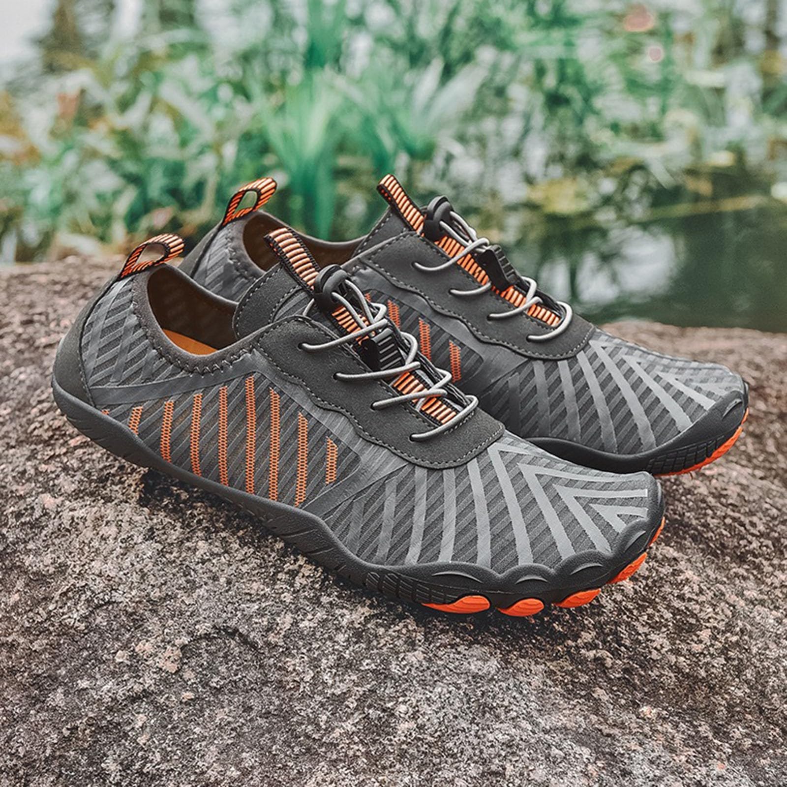 Lorax Pro Unisex Barefoot Water Shoes for Men & Women - Wide Toe Non-Slip Breathable Aqua Shoes for Swimming, Beach, Pool, Hiking & Outdoor Water Sports | Perfect for Water Aerobics, Kayaking, and Surfing