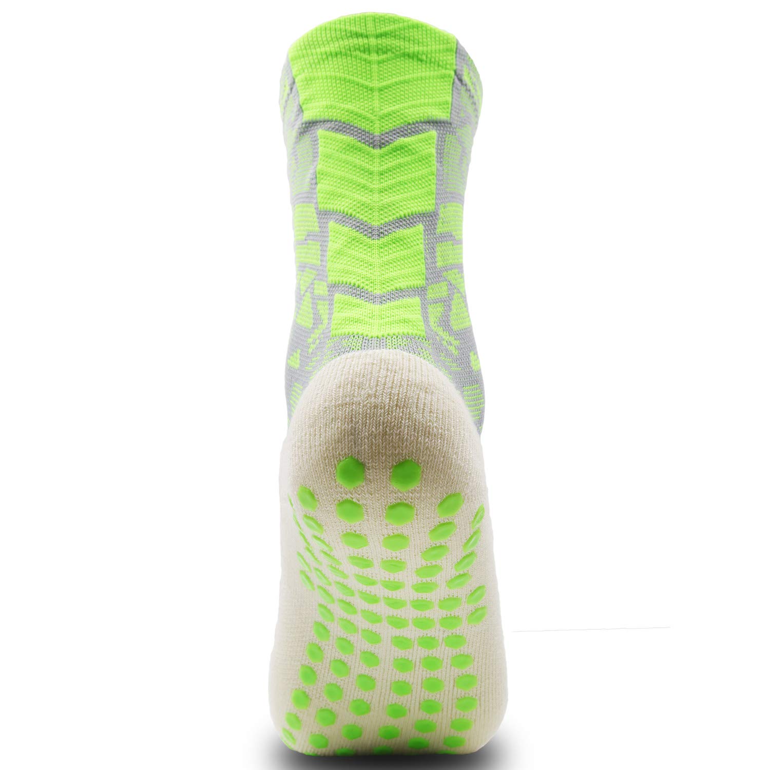 Non-Slip Ankle Socks for Sports & Football - 2/4/8 Pairs Pack with Grip Technology - Perfect for Running, Gym Workouts and Indoor Activities