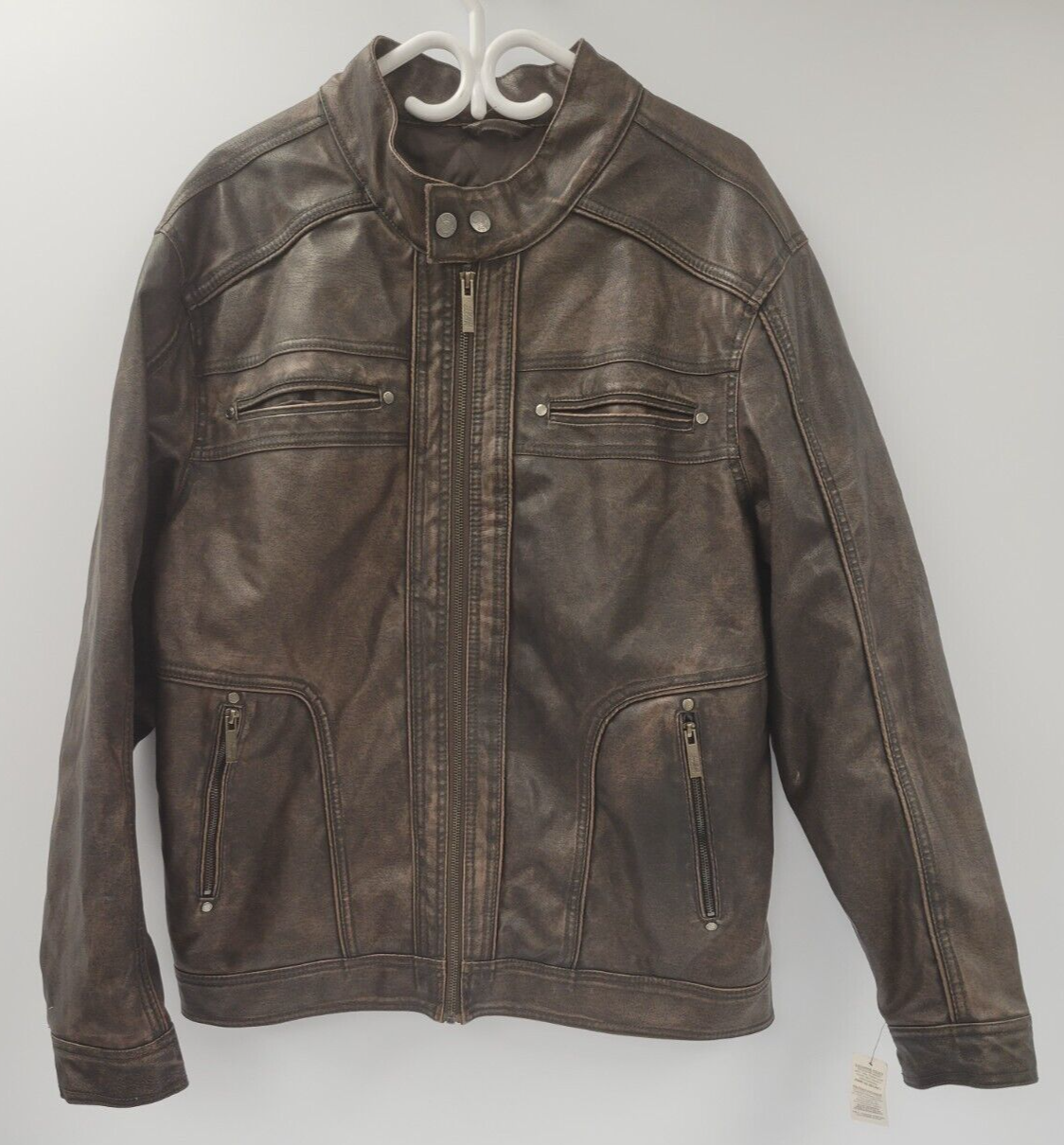 Moto Gear 400 3338 Genuine Leather Motorcycle Jacket for Men & Women - Premium Biker Jacket for Riding, Cruising & Outdoor Adventures