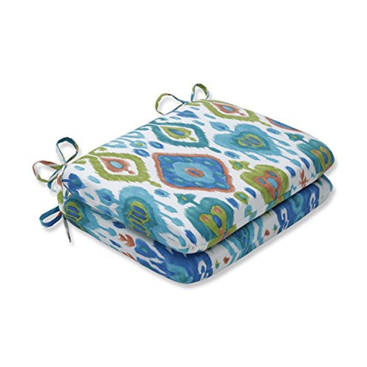 Pillow Perfect Paso Caribe Round Corner Seat Cushions - 18.5