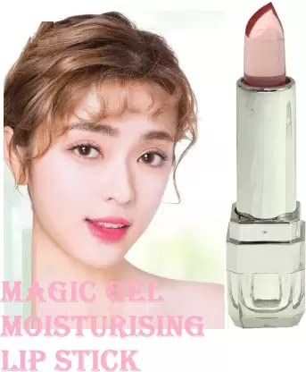 AGLEY Temperature Changing Lipstick - Moisturizing Jelly Flower Lip Balm (PINK, 3.6g) for Hydrated, Natural-Looking Lips - Perfect for Daily Wear, Date Night & Special Occasions