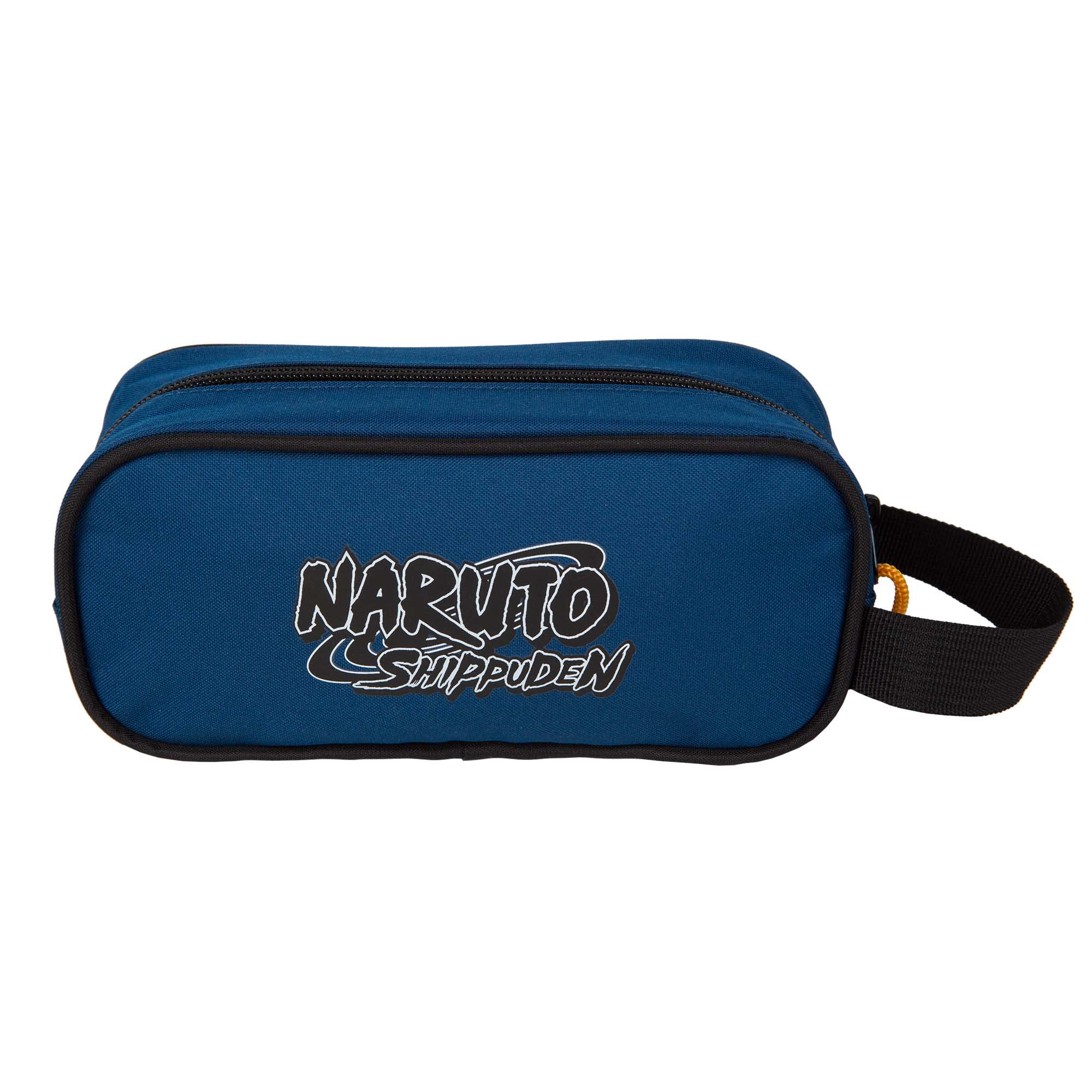 Naruto Anime Gaming Case with Side Handle - Large Compartment & Soft Lining - Ergonomic Zipper - 7×20×9cm - Perfect for Cosplay, Conventions & Travel - Toybags