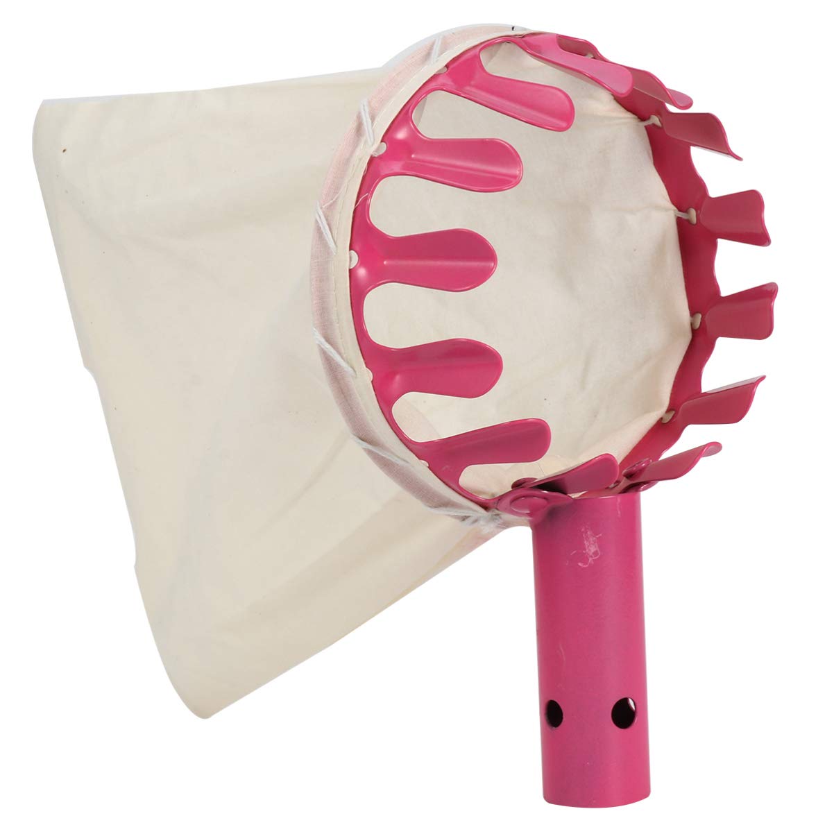 DOITOOL Fruit Picker with Bag - Extendable Garden Harvesting Tool for Apples, Pears, Oranges & Peaches - Lightweight Fruit Basket Catcher for Easy Picking in Farms, Orchards & Home Gardens (Perfect for Harvesting, Pruning & Backyard Gardening)