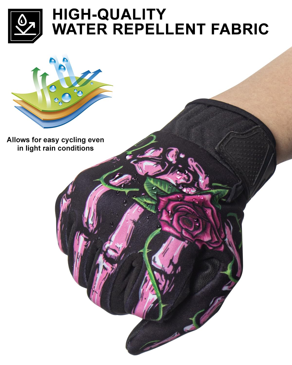 RIGWARL Waterproof Winter Gloves for Men & Women - Touch Screen Compatible, Cold Weather Work & Outdoor Activities - Skiing, Hiking, Snowboarding, Cycling