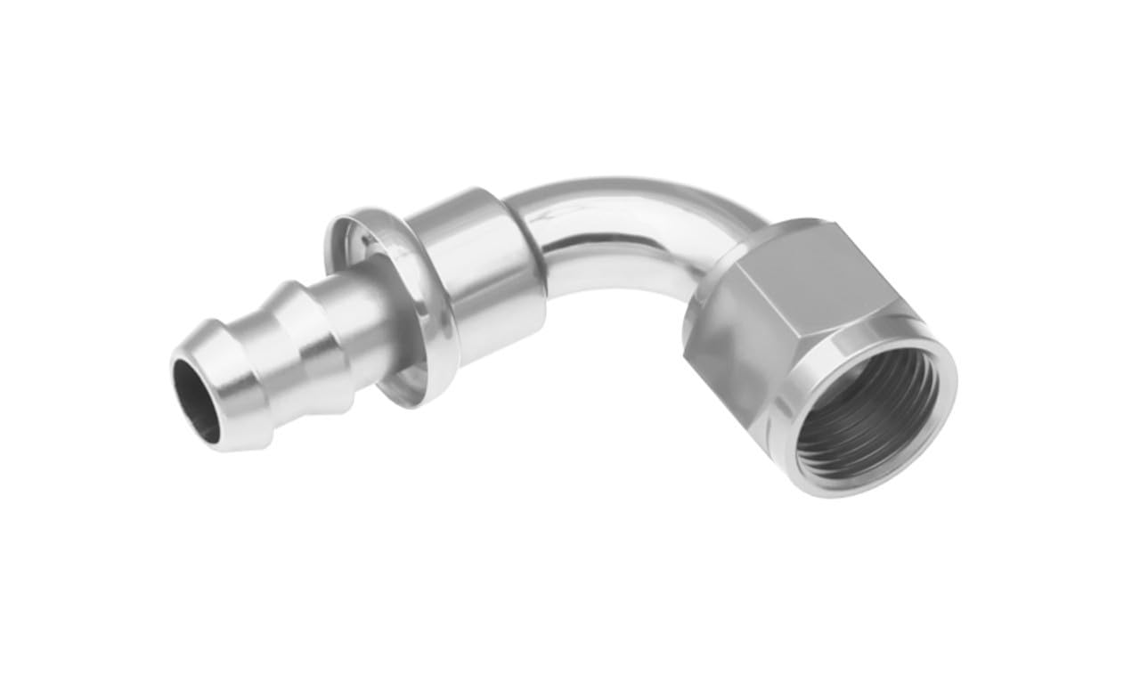 Redhorse Performance 69615 High Pressure Fuel Hose End Fitting - Compatible with Gasoline & Diesel Engines - Perfect for Automotive Repair & Marine Applications