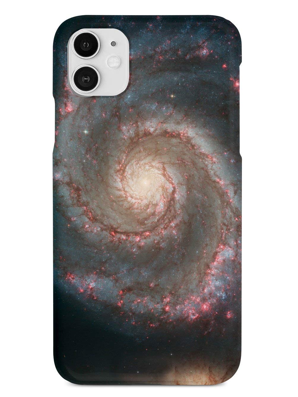 Inspired Cases - iPhone 12 Mini Case with 3D Textured Protection - Whirlpool Galaxy Spiral Design (M51) - Durable Shockproof Cover for Apple iPhone 12 Mini - Perfect for Everyday Use, Travel & Outdoor Activities