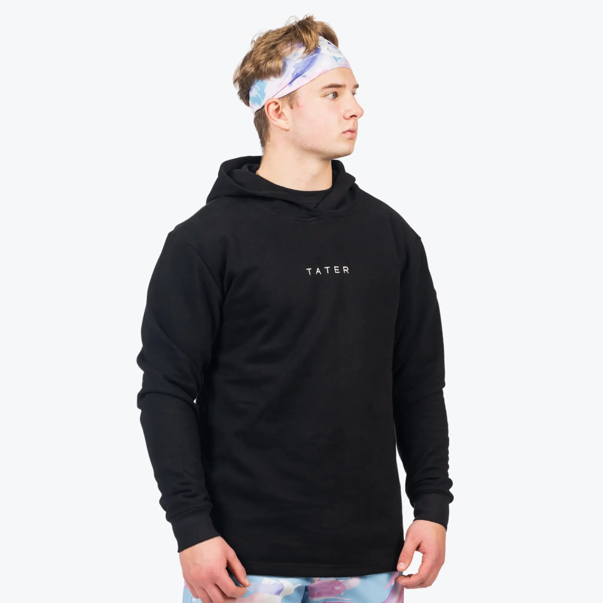 FUNDAMENTALS OFF Day Heavyweight Hoodie for Men & Women - Premium Cotton Blend, Warm & Comfortable Pullover Sweatshirt - Perfect for Casual Wear, Gym, and Outdoor Activities - Black