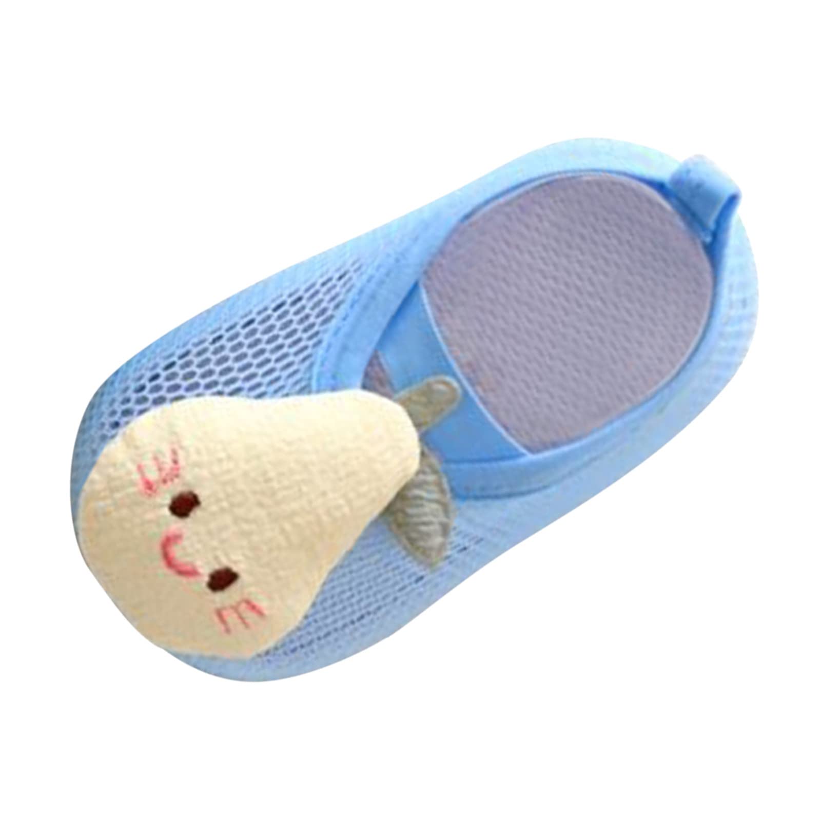 Non-Slip Baby Boys & Girls Slippers with Rubber Sole | Cartoon Infant Sneakers for Toddlers | Soft House Shoes for First Walkers - Perfect for Indoor Play, Nursery & Home Comfort