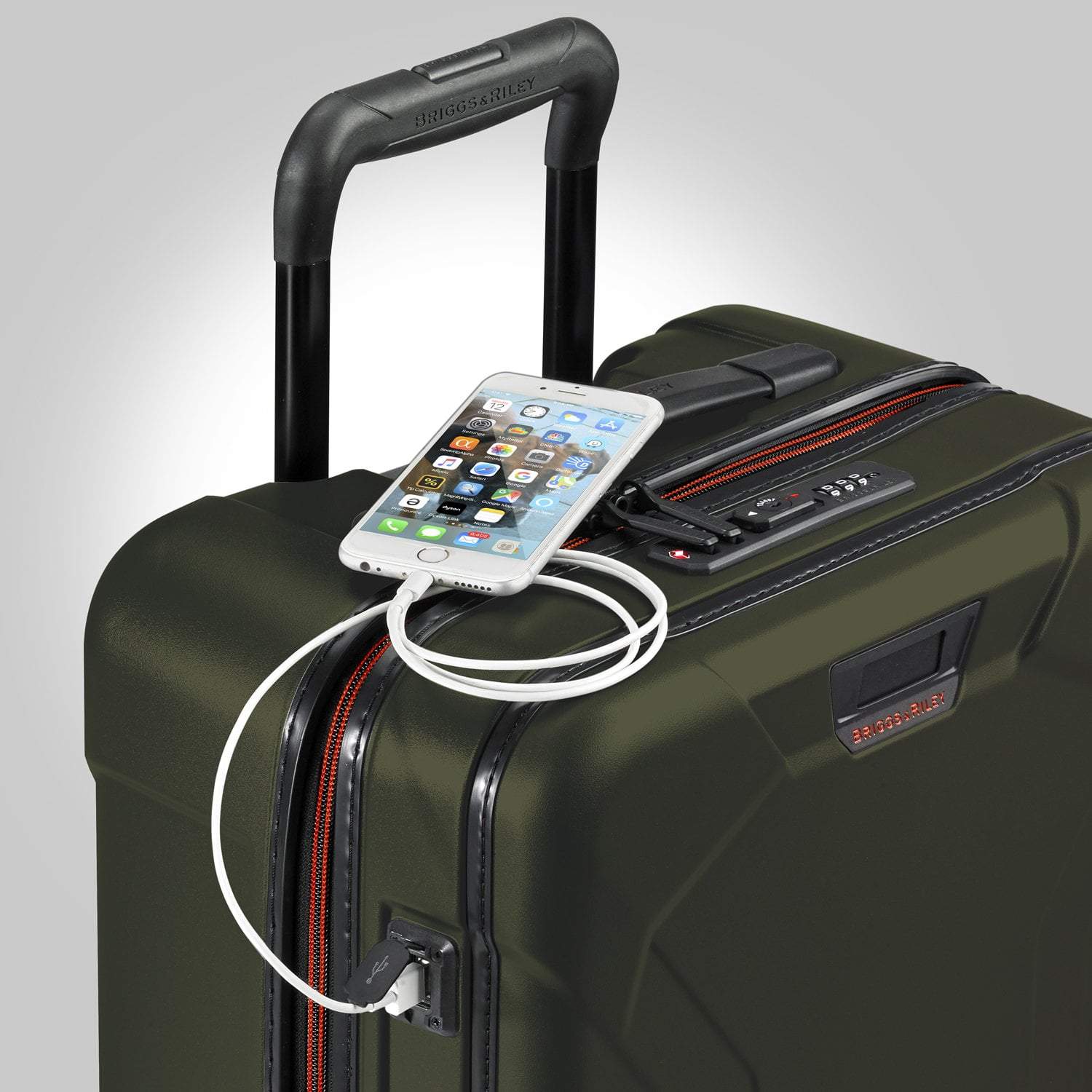 Briggs & Riley Torq Domestic Carry On Spinner Luggage - Lightweight Expandable Suitcase for Business Travel & Weekend Getaways | TSA Approved, Durable Spinner Wheels