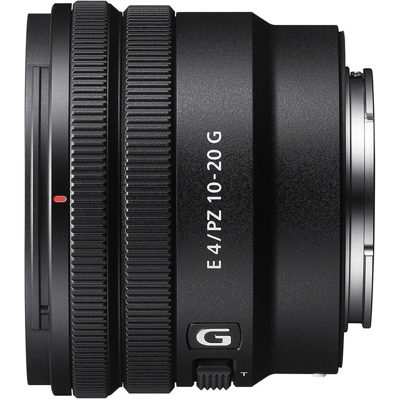 Sony E PZ 10-20mm F4 G APS-C Power Zoom Lens - Wide-Angle Constant Aperture G Series Lens for Vlogging, Travel & Landscape Photography (Compatible with Sony E-Mount Cameras)