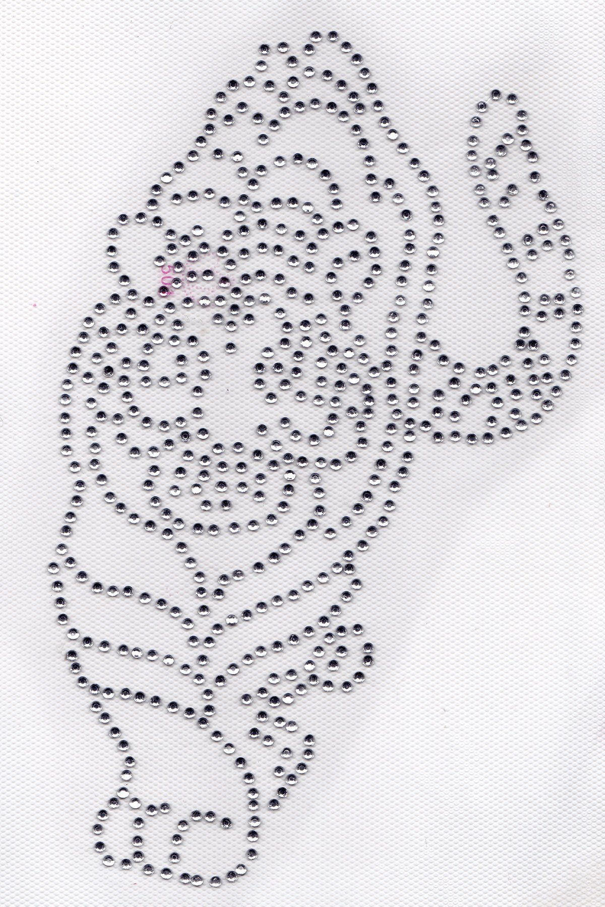 Tiger Iron Hot Fix Rhinestone Transfer - Clear Crystal Stones for DIY Crafts, Clothing, and Accessories Decoration