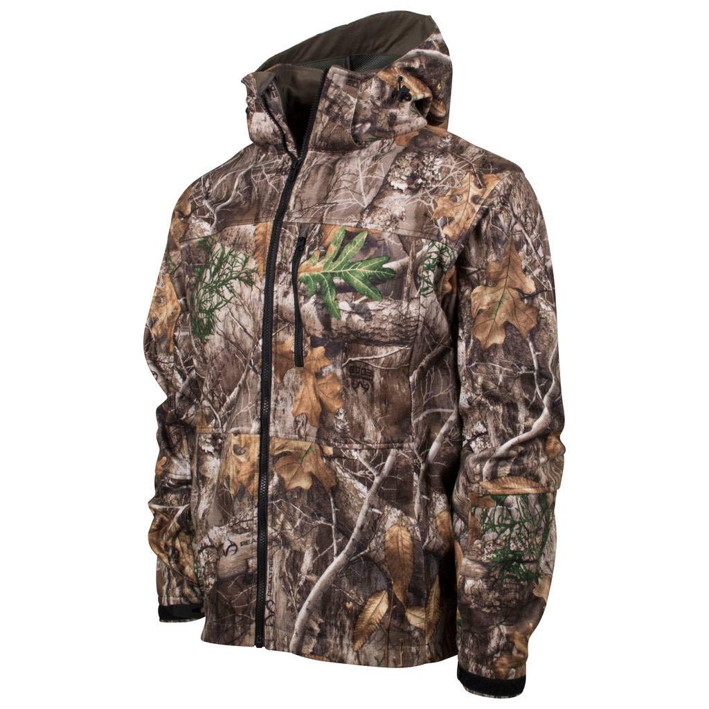 King's Camo Hunter Series Wind-Defender Fleece Jacket for Men - Water-Resistant Hunting Jacket with Camouflage Pattern - Ideal for Outdoor Hunting, Hiking & Cold Weather Adventures