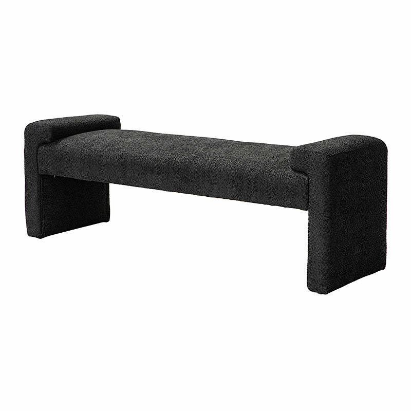 Vittoriano Upholstered Bed Foot Bench - Stylish Storage Ottoman for Bedroom, Living Room & Entryway - Perfect for Extra Seating, Shoe Storage & Home Decor