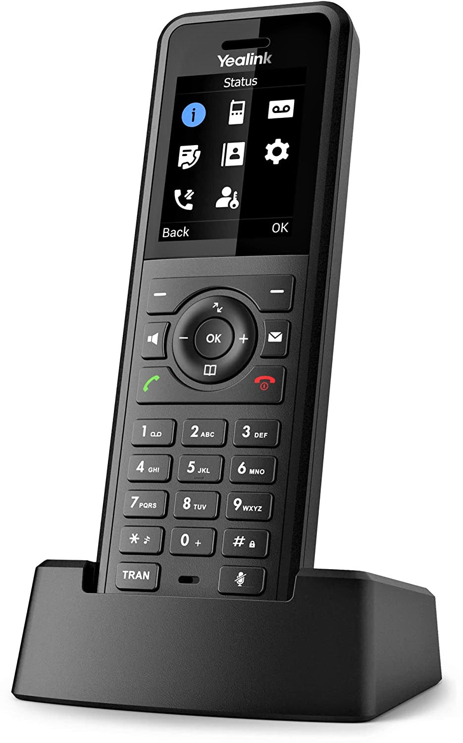 Yealink W57R DECT Cordless Handset for Business VoIP Phone System - Wireless Headset with HD Voice, Long Battery Life - Ideal for Office, Call Center & Remote Work