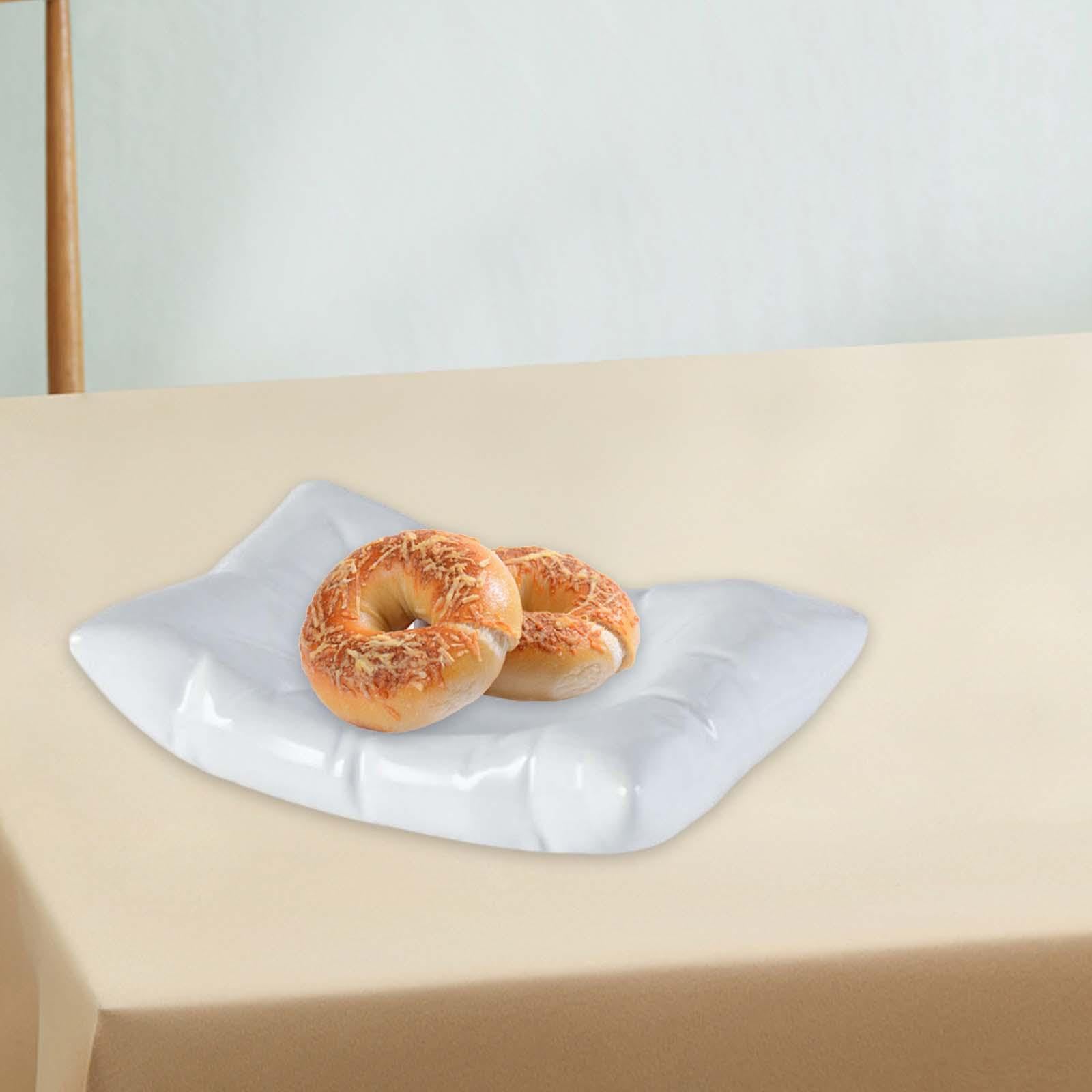 CALANDIS® 7-Inch Elegant Fruit Plate - Versatile Serving Tray for Home, Coffee Shop, Restaurant | Perfect for Desserts, Appetizers, Cheese & Charcuterie Boards - Durable Dinner Plate for Everyday Use & Entertaining
