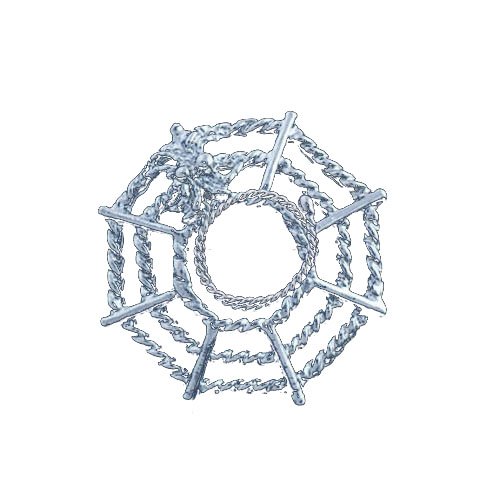 Premium Fetish Bondage Gear - Steel Spider Web Nipple Clamps for BDSM Play (Silver) | Sensual Adult Toys for Couples & Fetish Enthusiasts | Perfect for Roleplay, BDSM Scenes & Sensory Exploration
