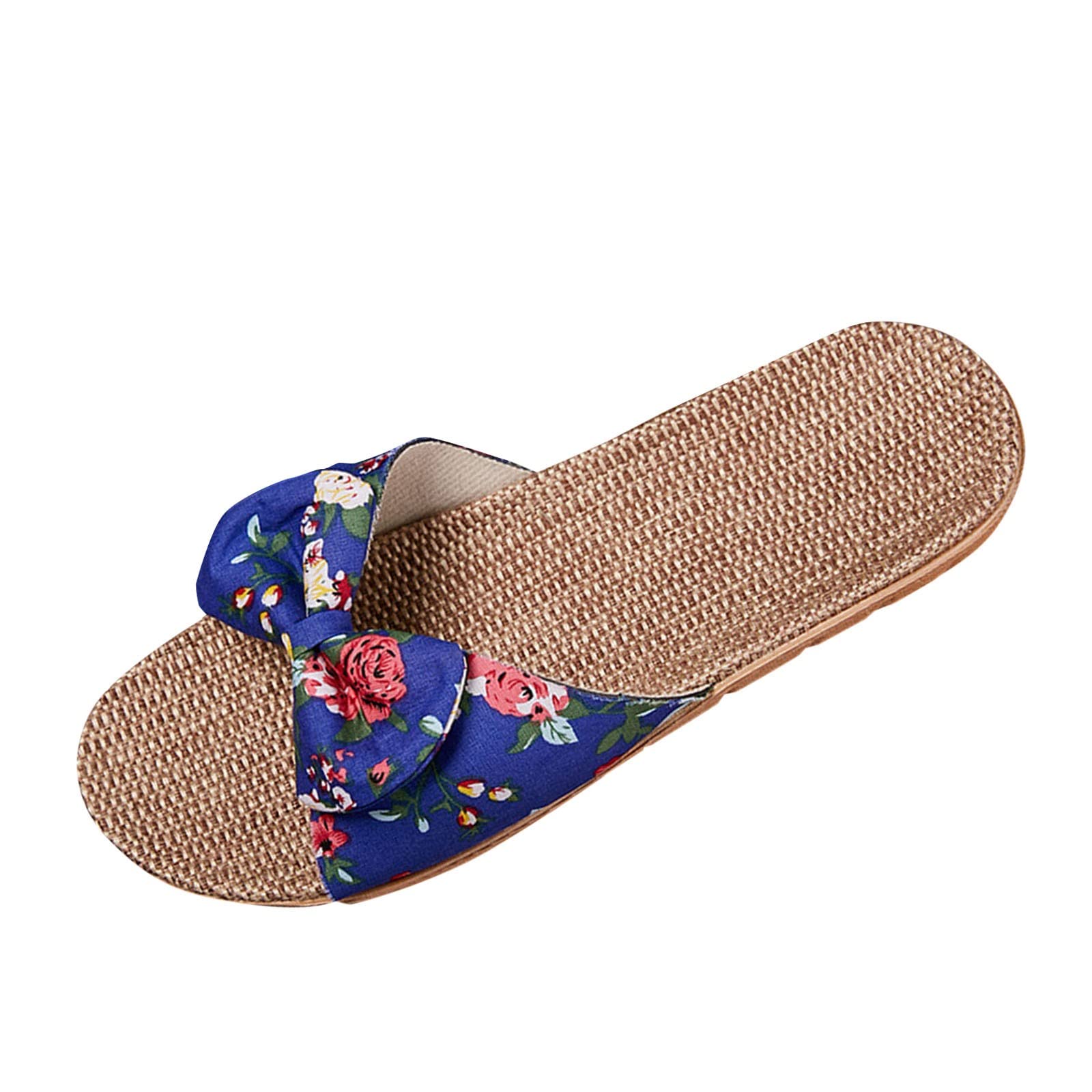 Bohemian Summer Slip-On Shoes for Women - Breathable Beach Slippers