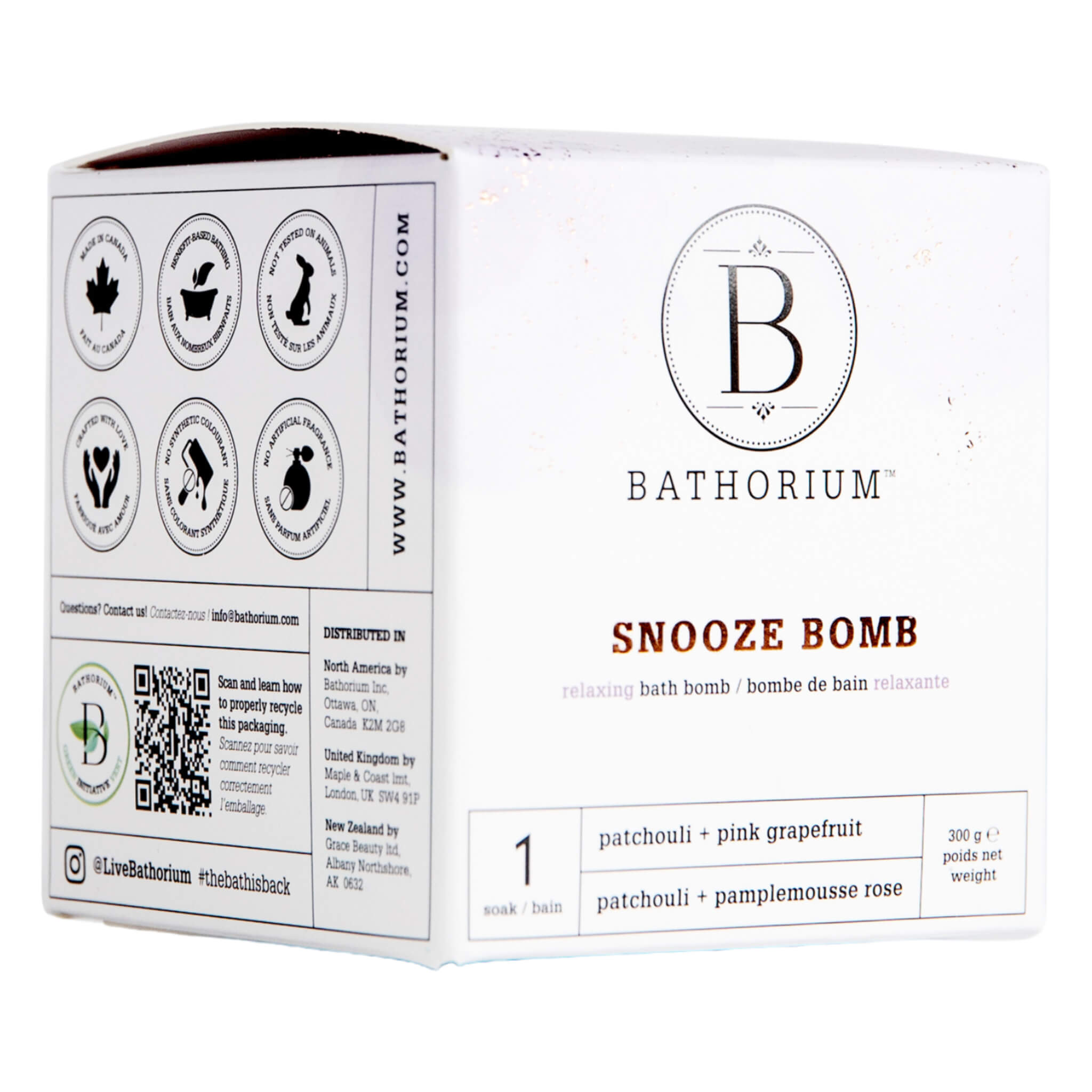 Relaxing Snooze Bomb Bath Bomb for Stress Relief & Better Sleep - Perfect for Nighttime Baths & Self-Care Routines