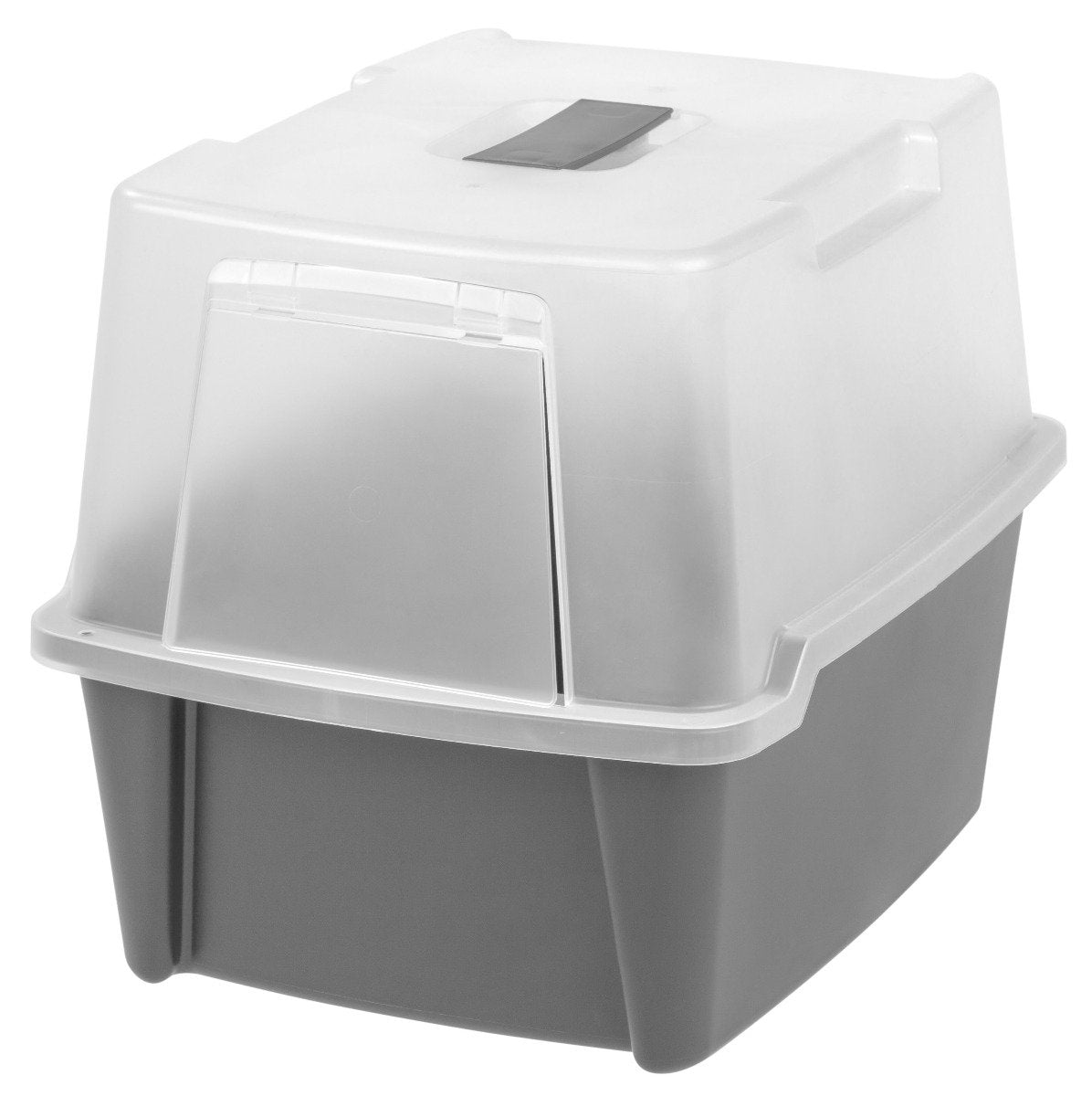 Large Hooded Cat Litter Box with Privacy Cover - Odor Control & Mess-Free Solution for Indoor Cats | Perfect for Small Spaces & Multi-Cat Homes