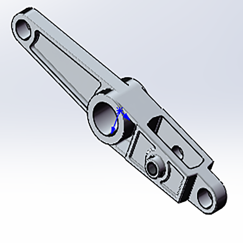SSA22V 104 Eccentric Swinging Rod - High Performance Engine Part for Industrial Machinery & Automotive Repair | Perfect for Hydraulic Systems, Pump Assemblies, and Mechanical Linkages
