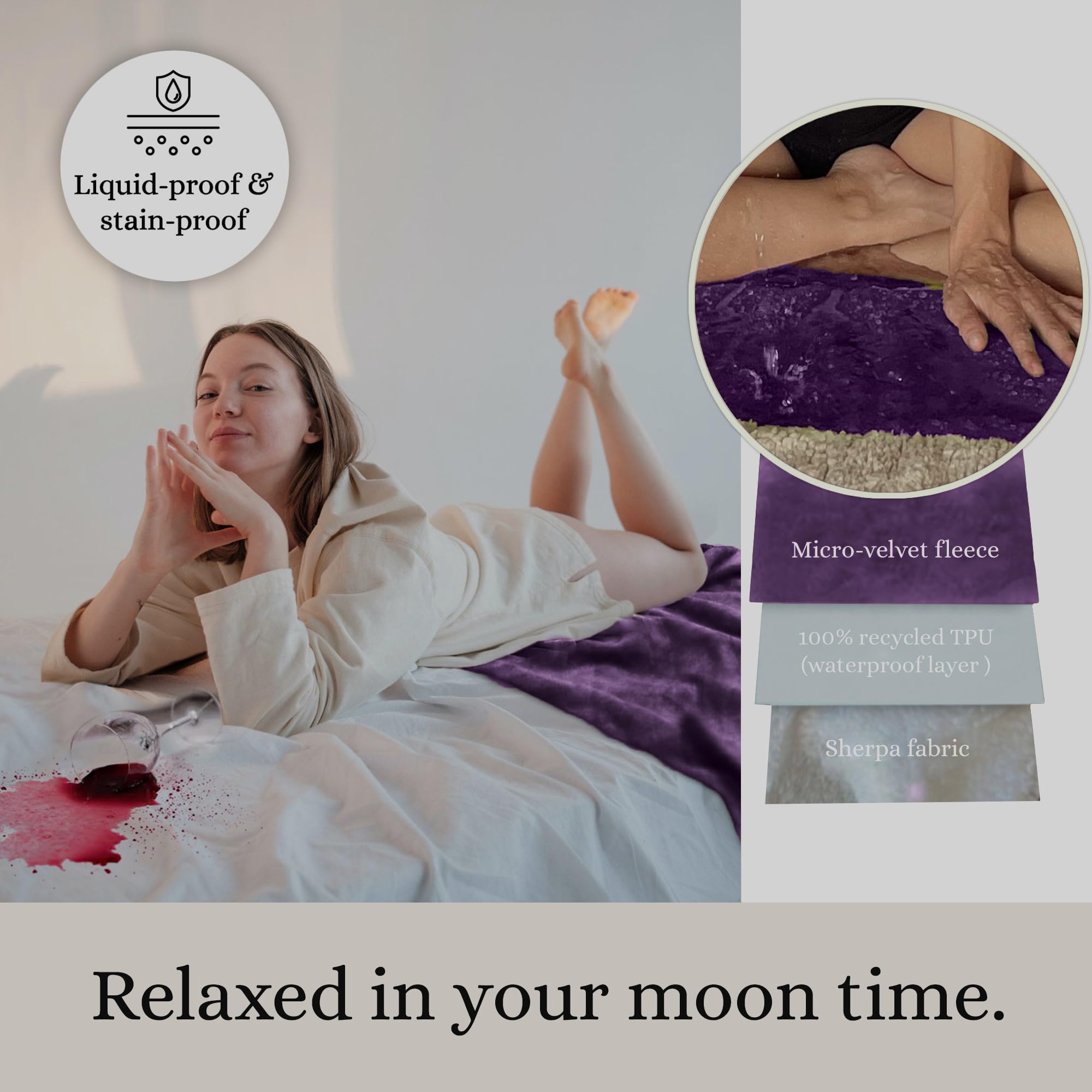 **Waterproof Love Blanket by Sacred Weapon - King Size (80