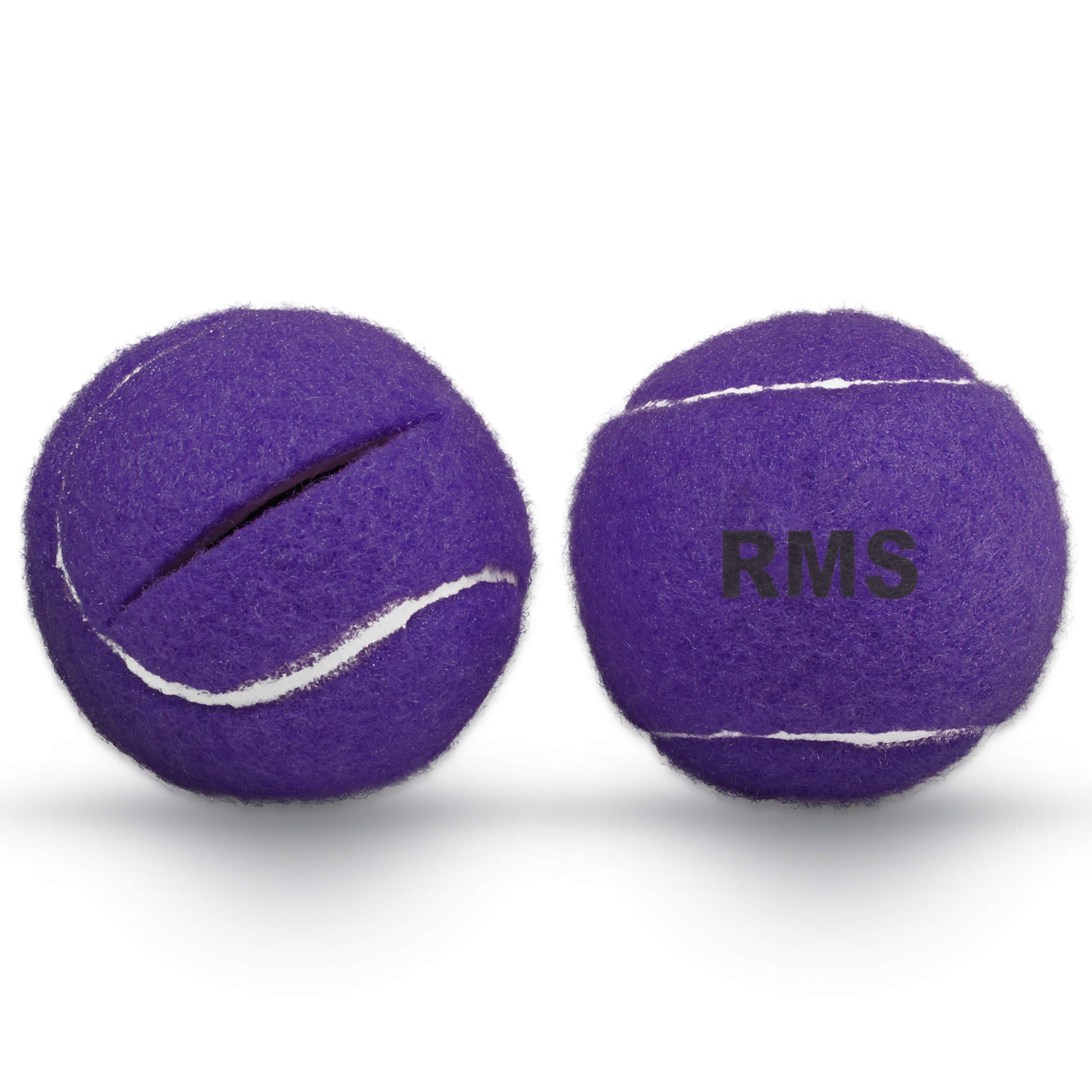 RMS Walker Glide Balls - Set of 2 Purple Mobility Aid Balls with Precut Opening for Easy Installation, Fits Most Walkers - Perfect for Seniors & Recovery After Surgery