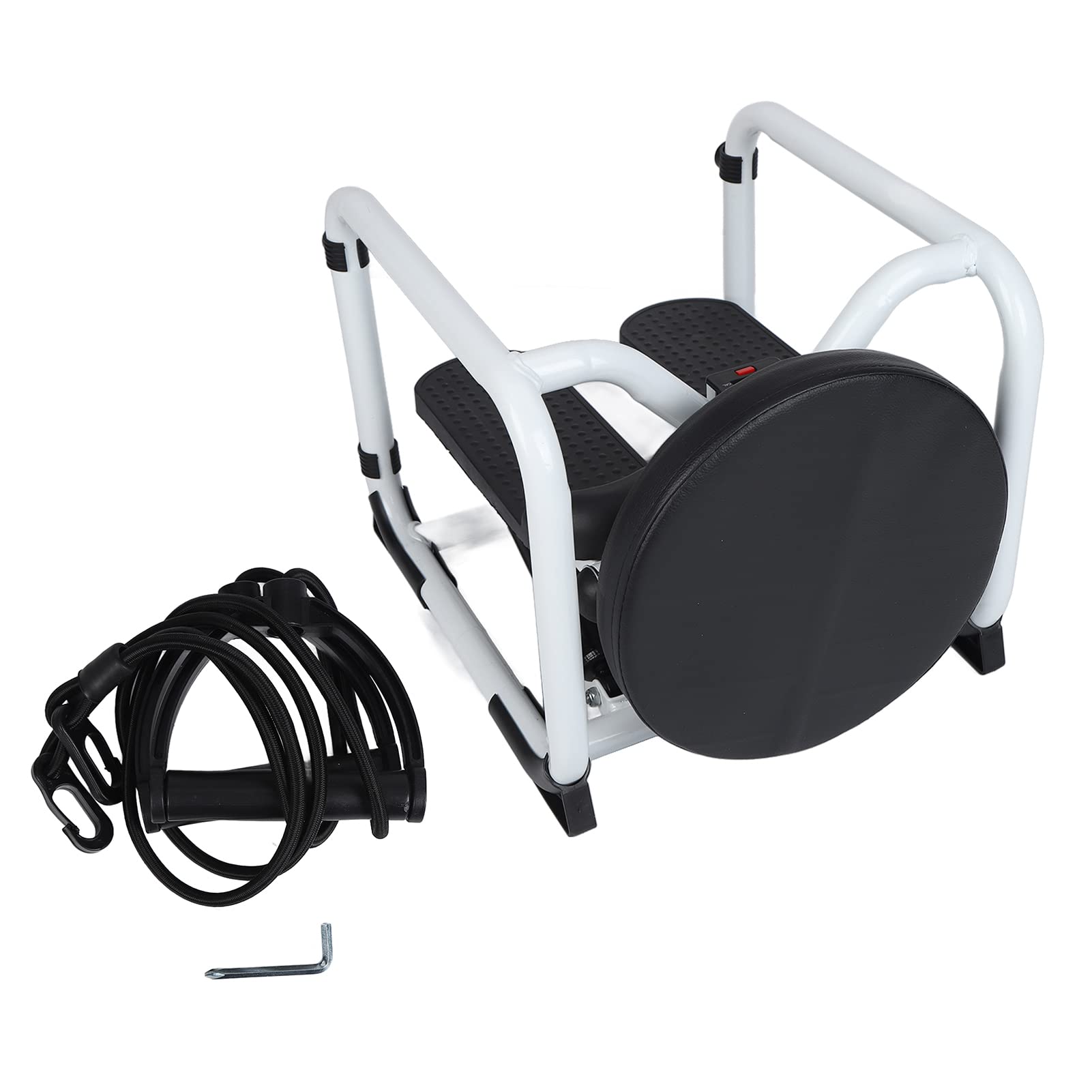 Hydraulic Silent Stepper Machine with LCD Display - Home & Office Fitness Equipment for Cardio, Leg Workout & Weight Loss | Perfect for Small Spaces, Apartment & Desk Exercises