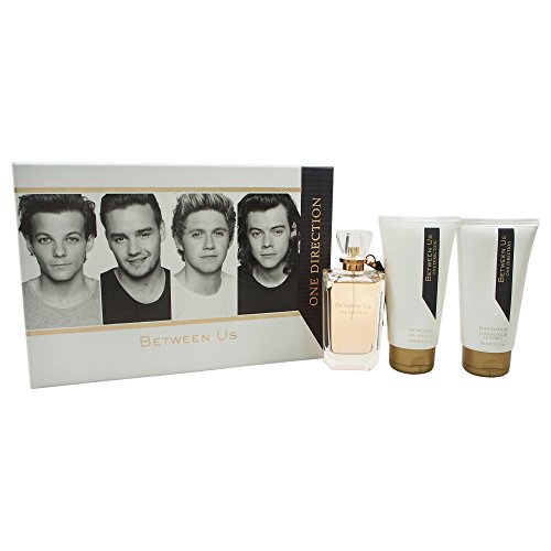 One Direction Between Us 3-Piece Gift Set for Women - Perfume, Body Lotion & Shower Gel - Perfect Birthday, Anniversary & Valentine's Day Present - Great for Her, Girlfriend & Wife