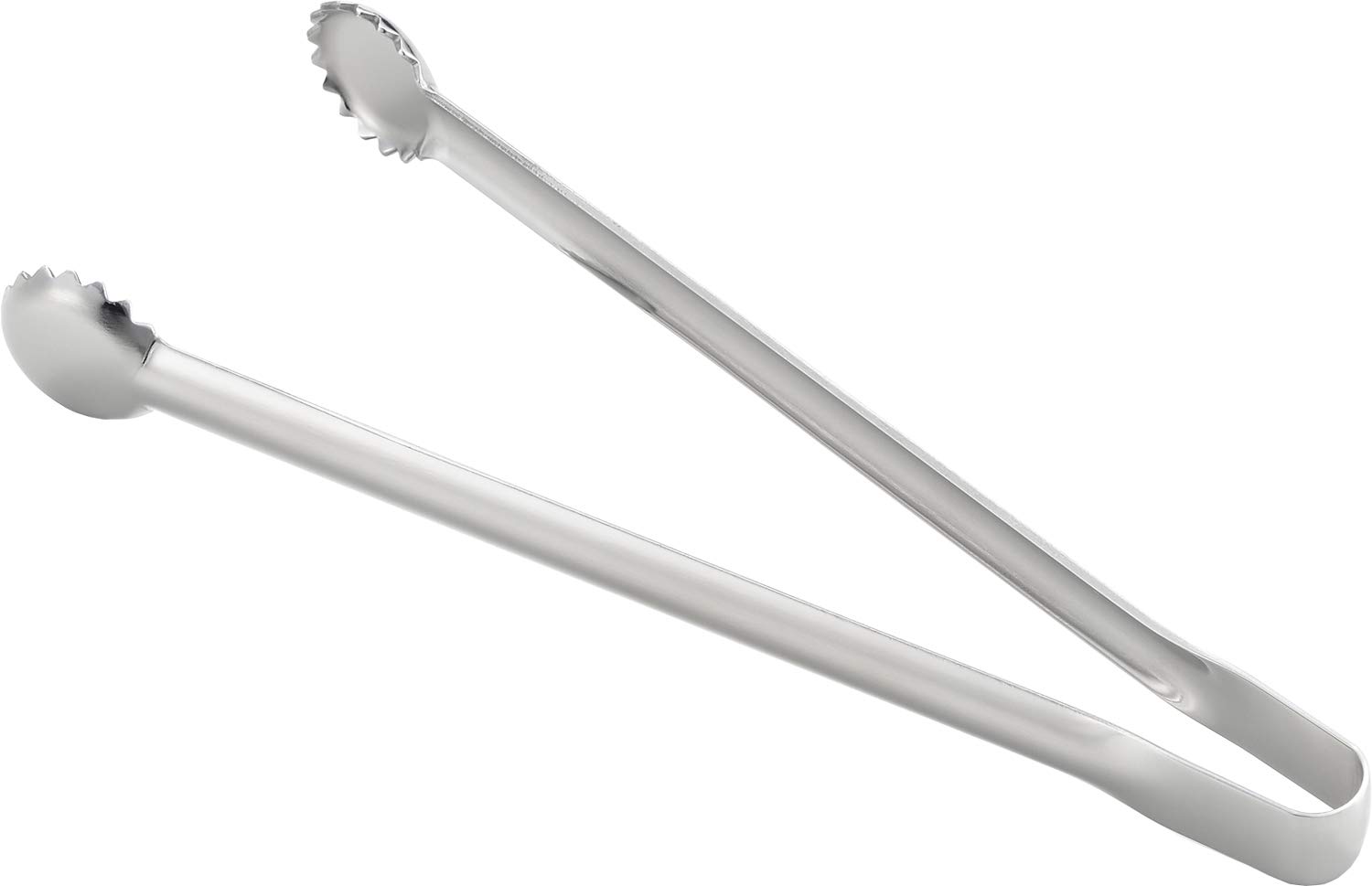 Yoshikawa YJ2816 Small Bottle Tongs - 4.9 Inch (12.5 cm) Stainless Steel Serving & Cooking Tongs for Cocktails, Canning, and Food Presentation
