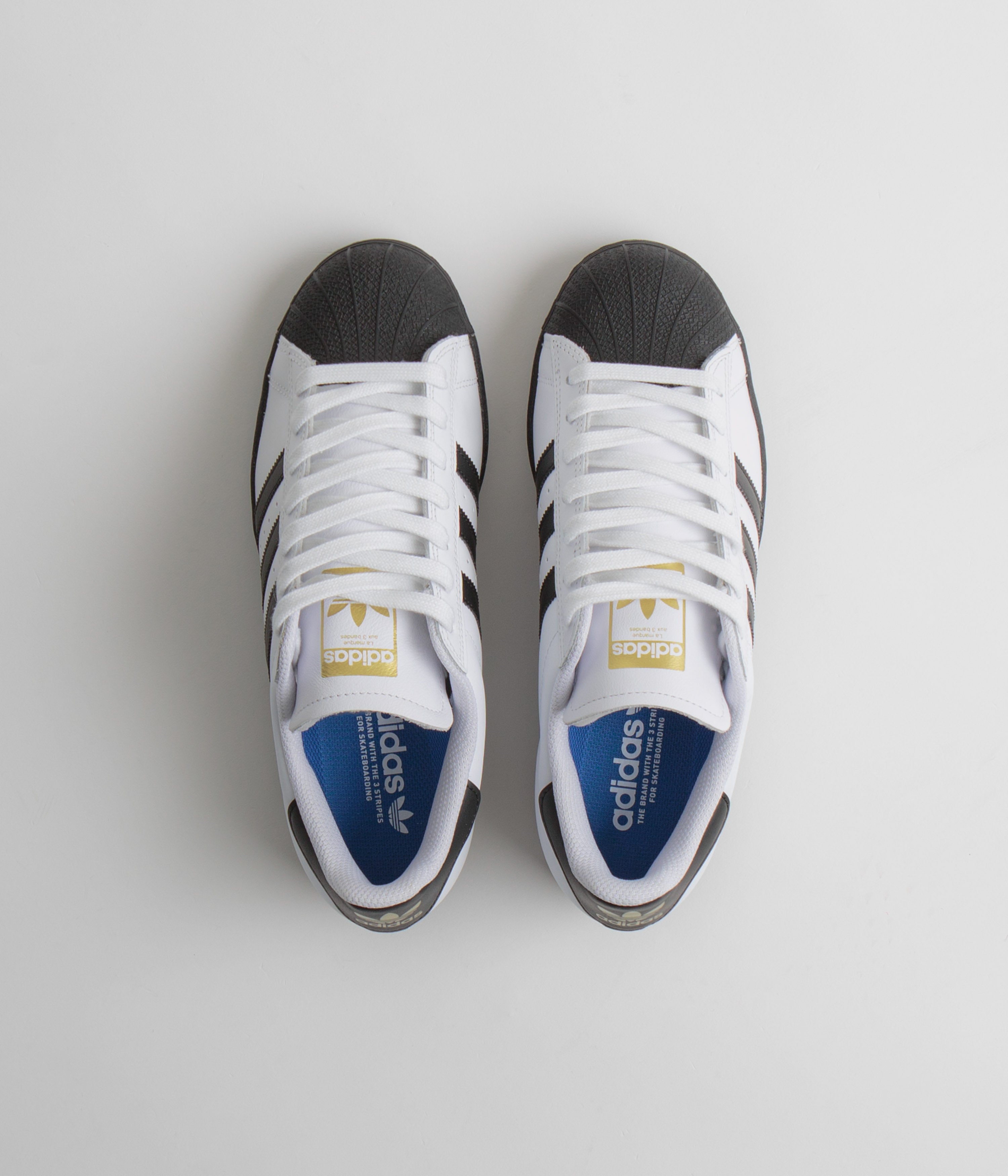 Adidas Superstar ADV Shoes for Men & Women | FWTR White / Core Black | Classic Sneakers for Casual Wear, Street Style & Everyday Comfort