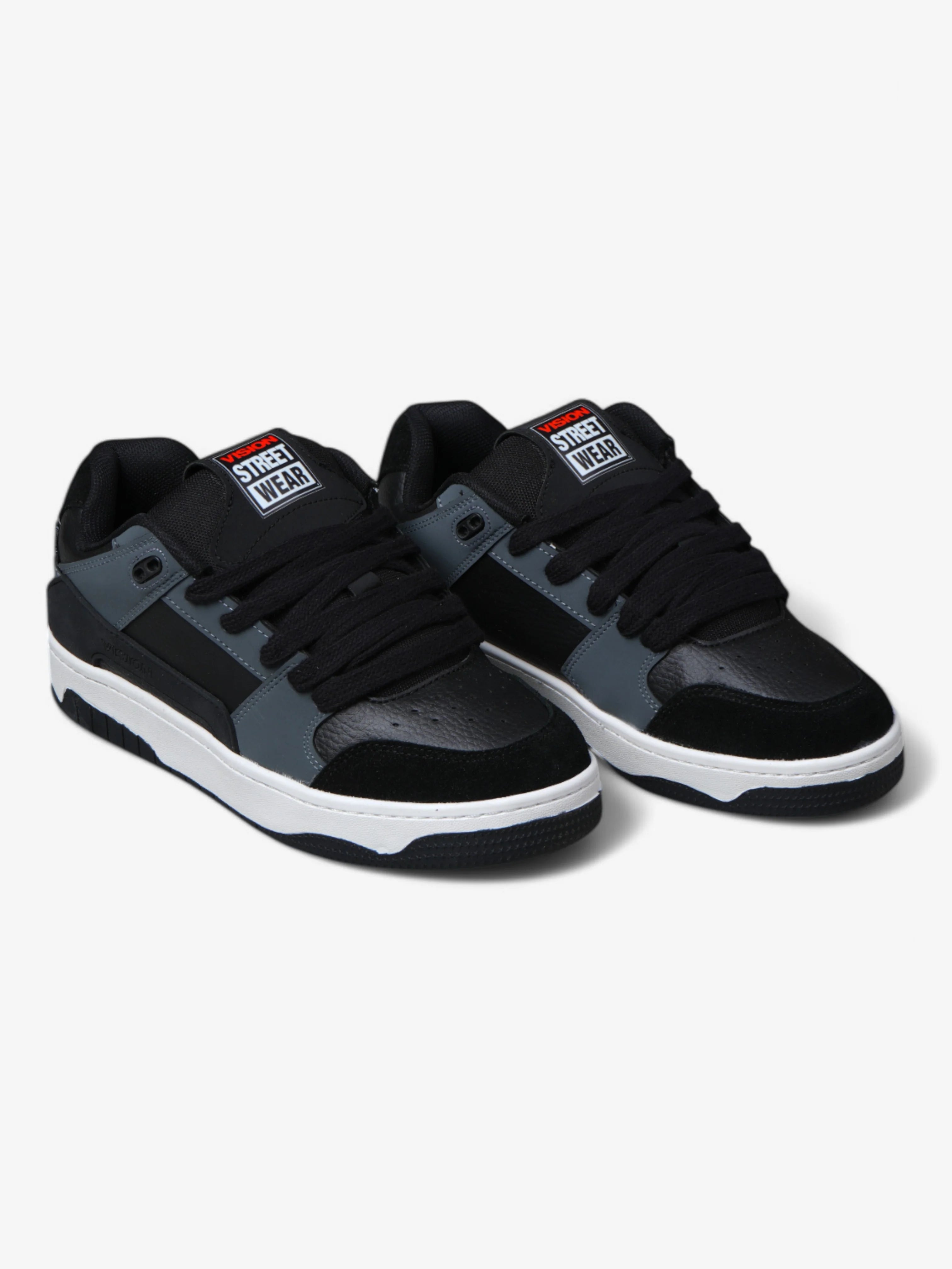 Vision Liberator Black & Gray Running Shoes - Lightweight Comfort for Men & Women - Perfect for Jogging, Gym Workouts & Daily Walking