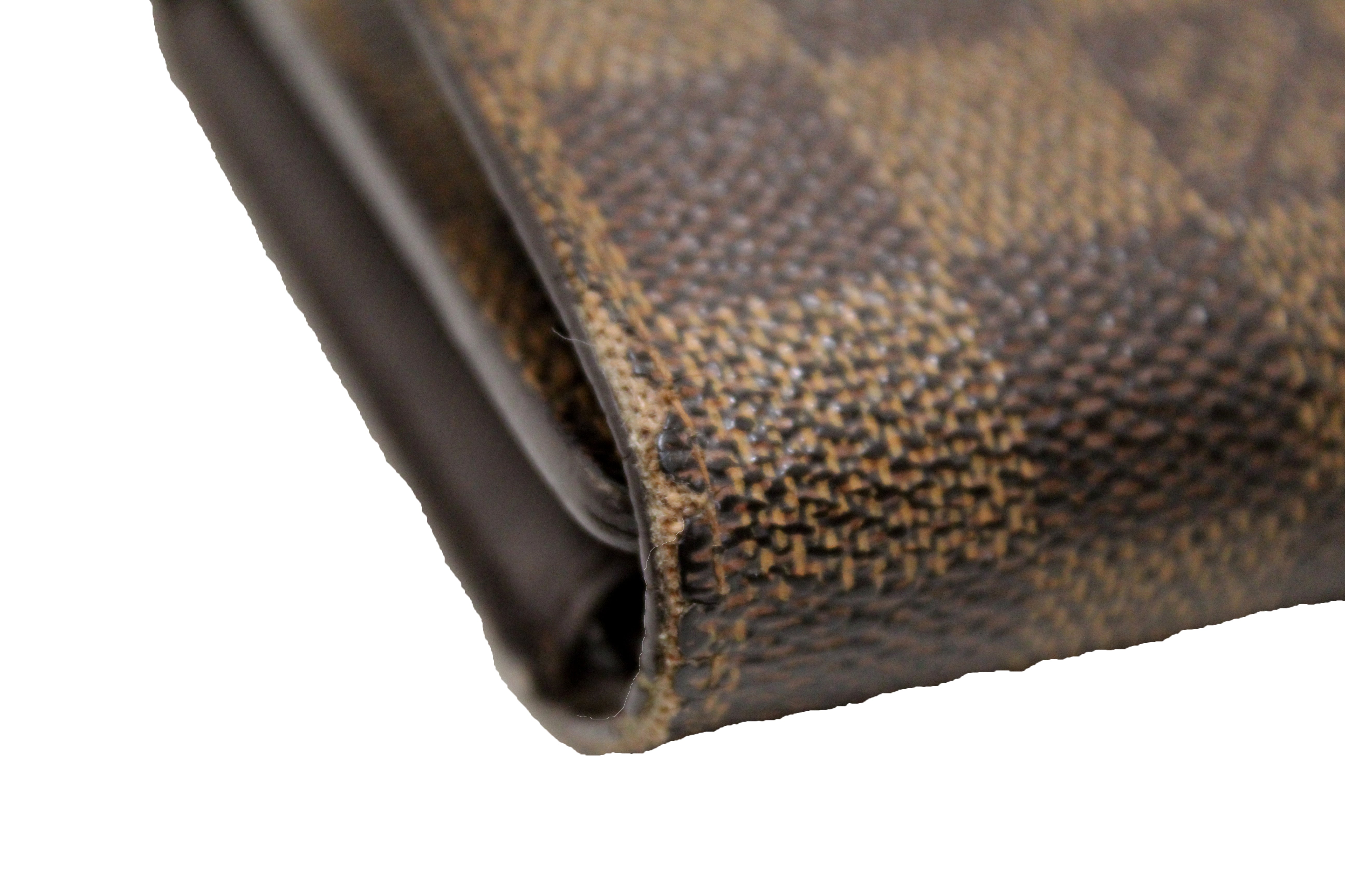 Authentic Louis Vuitton Damier Ebene Canvas PTI Long Wallet for Women - Luxury Bifold Zip Around Wallet with Multiple Card Slots - Perfect for Everyday Use, Travel & Gift Giving