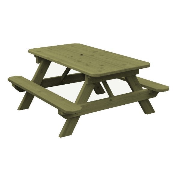 Premium Western Red Cedar Kids Picnic Table - Durable Outdoor Wooden Play Table for Children's Backyard, Garden & Patio - Perfect for Playdates, Snack Time & Outdoor Activities