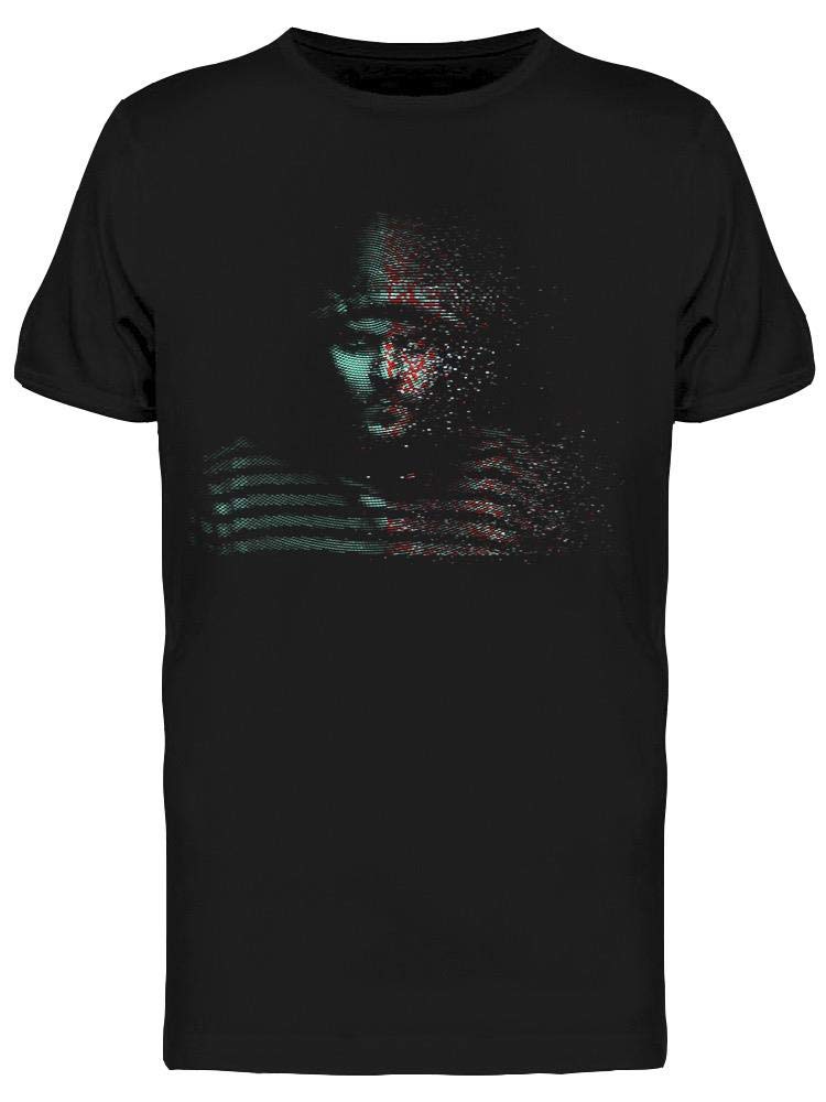 Smartprints Hacker Man Graphic Hooded T-Shirt for Men - Trendy Streetwear & Casual Wear for Tech Enthusiasts