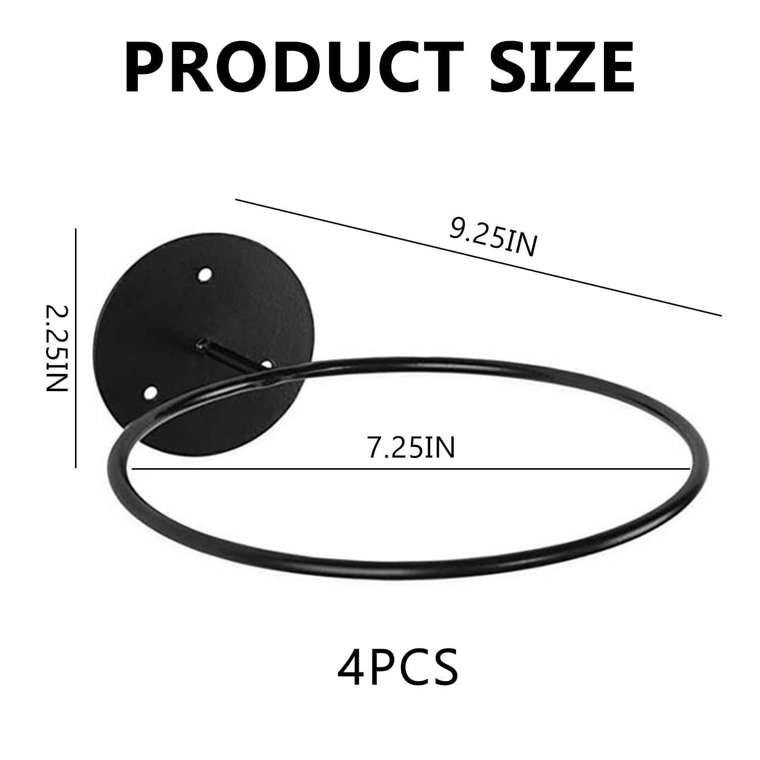Universal Metal Basketball Wall Mount - Storage for Basketball, Soccer, Volleyball & Fitness Balls - Perfect for Home & Gym Use