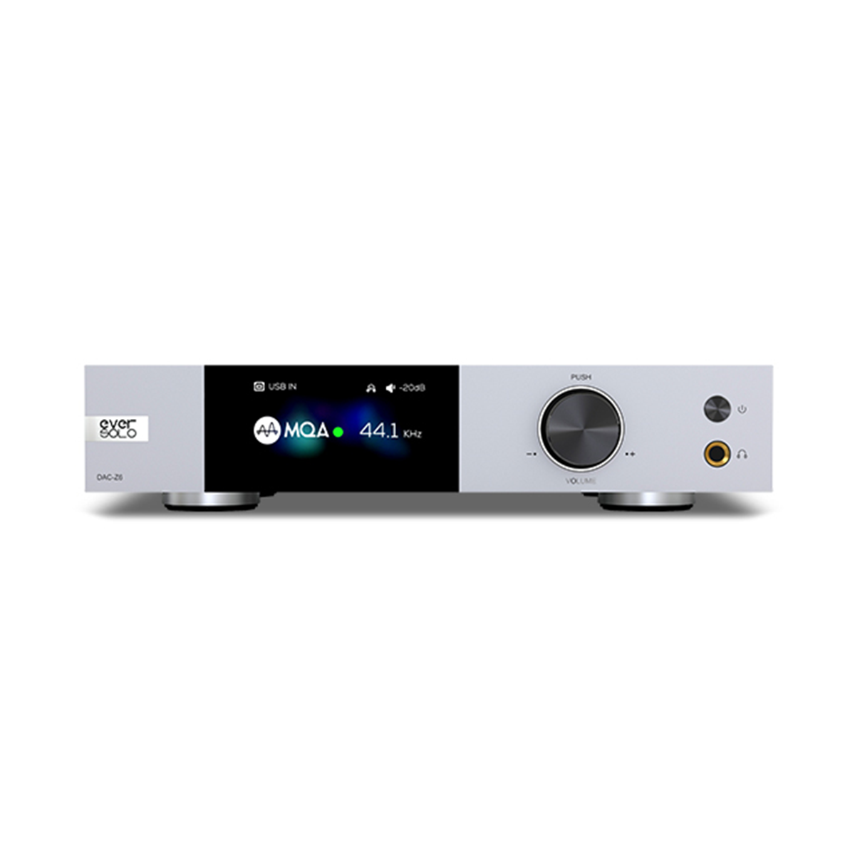 Eversolo DAC Z6 High-Resolution Headphone Amplifier & Digital-to-Analog Converter - Perfect for Audiophiles, Studio Monitoring & Home Audio Systems