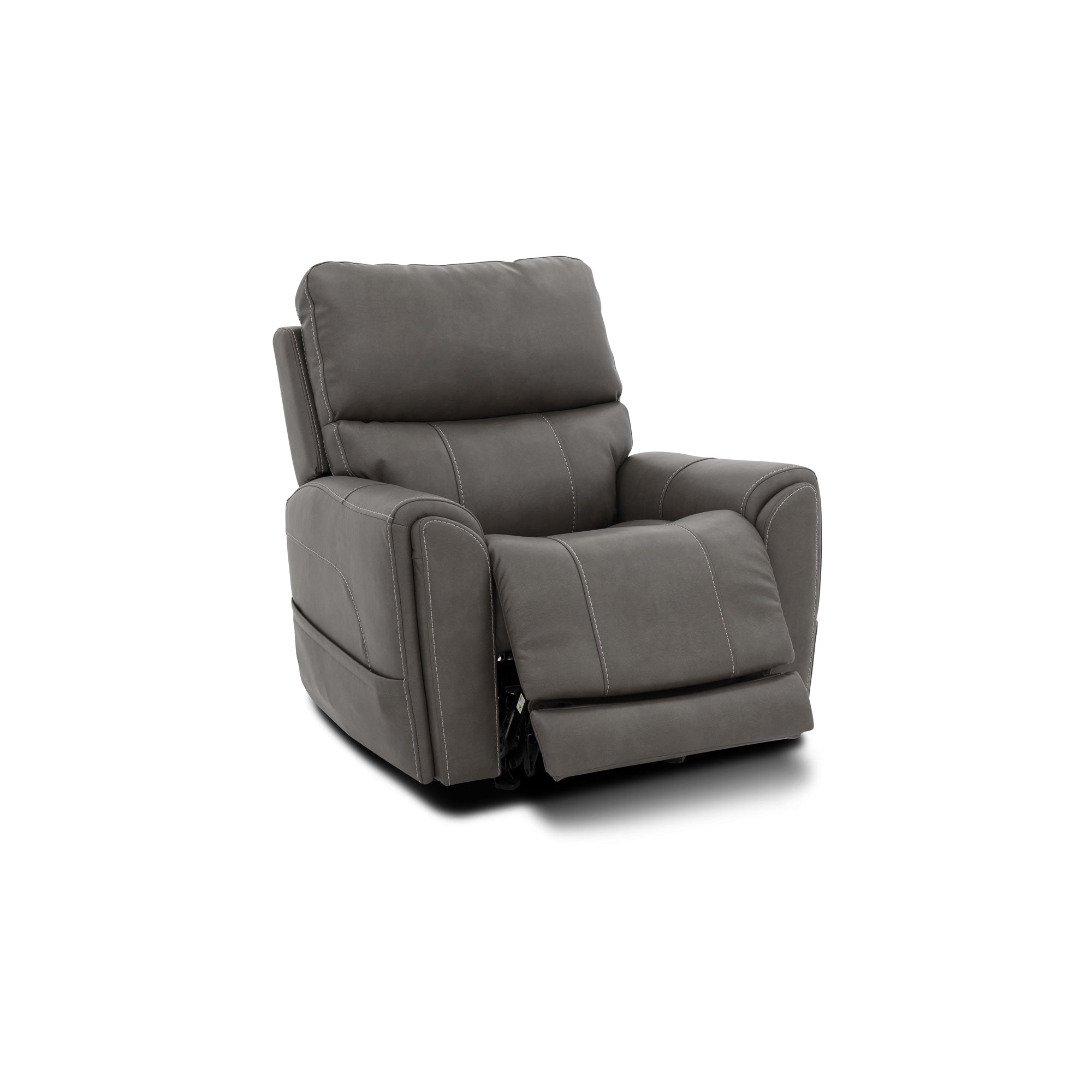 Dylan Power Rocking Recliner Chair - Electric Massage Recliner with USB Charger & Cup Holders - Perfect for Living Room, Home Theater & Office Relaxation