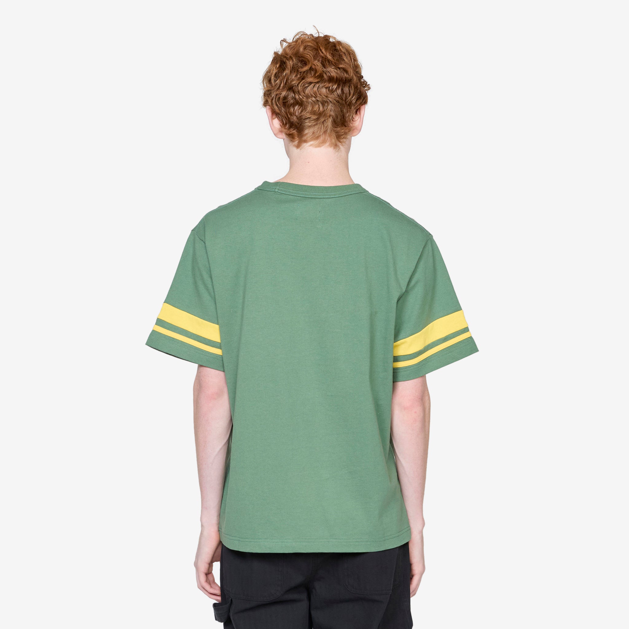 Chad Graphic T-Shirt for Men - Soft Cotton Green Tee - Casual Streetwear & Everyday Comfort