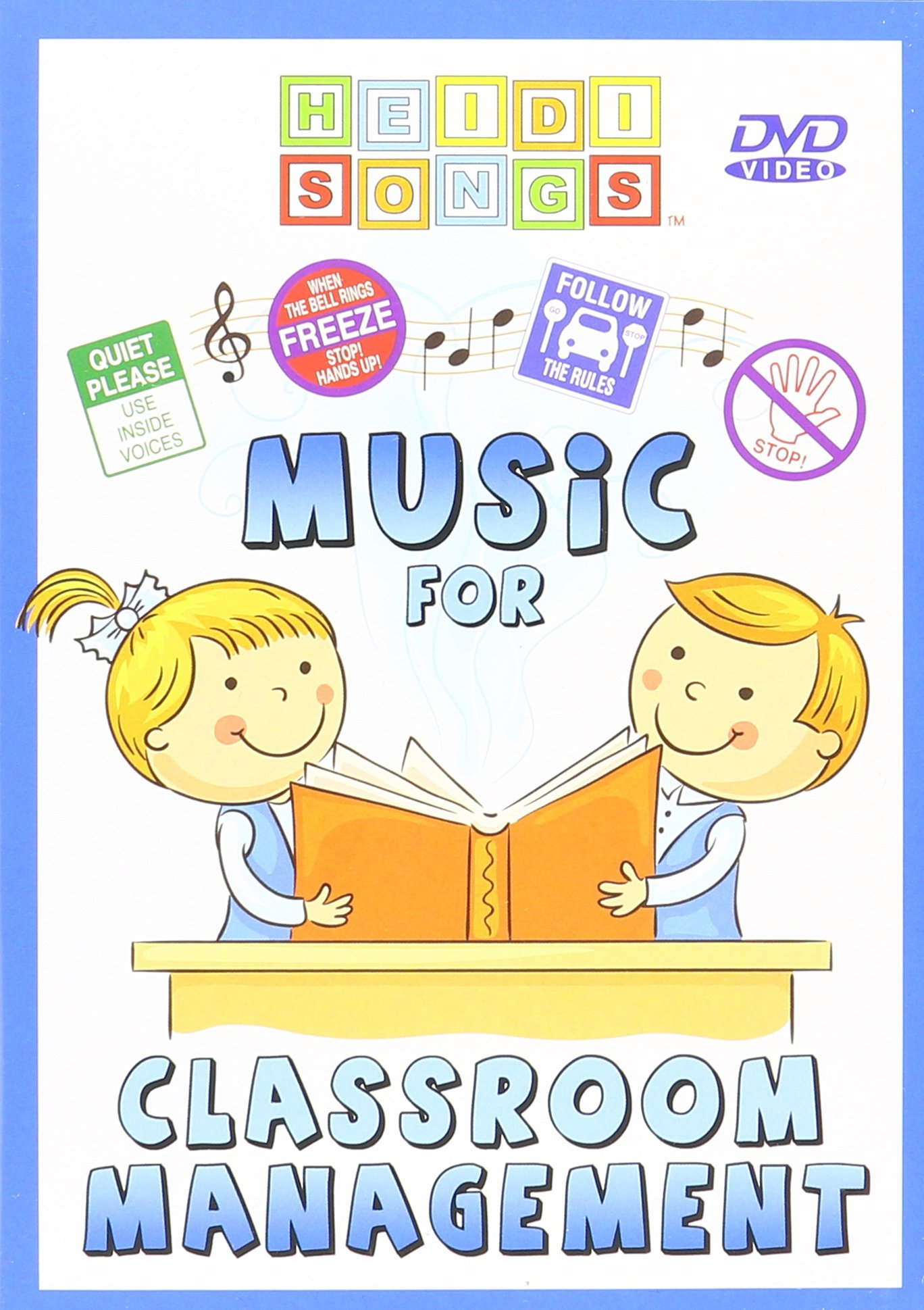 Classroom Management Music DVD - Calming & Focus Tunes for Students - Perfect for Transitions, Group Work & Quiet Time Activities