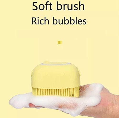 Exfoliating Silicone Body Scrubber Brush - Skin Massage & Dead Skin Removal, Pore Cleansing Shower Brush for Smooth Skin - Perfect for Spa, Bath & Shower Exfoliation (1 Pack)